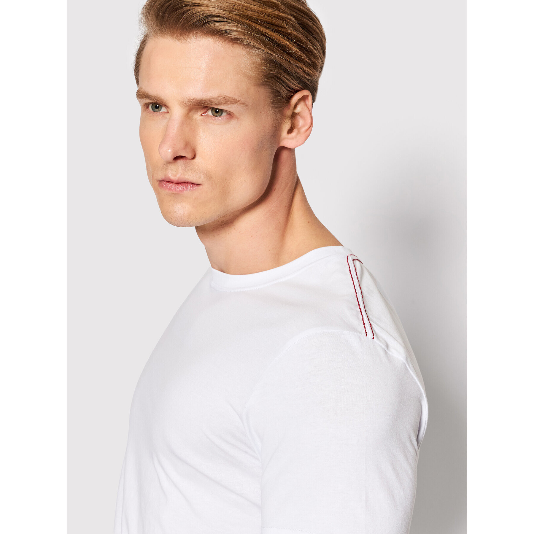 Henderson Тишърт Bosco 18731 Бял Regular Fit - Pepit.bg