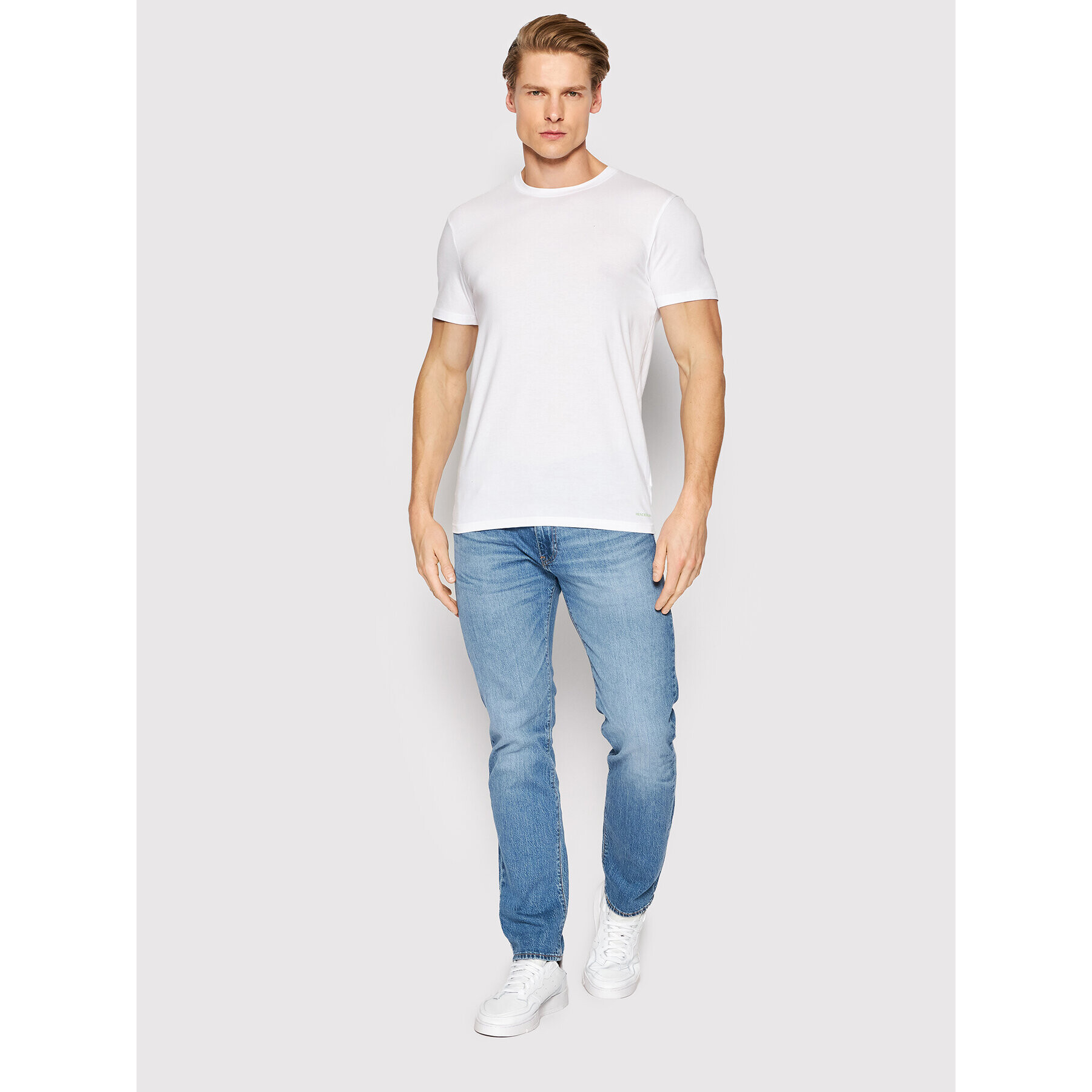 Henderson Тишърт Grade 34324 Бял Regular Fit - Pepit.bg