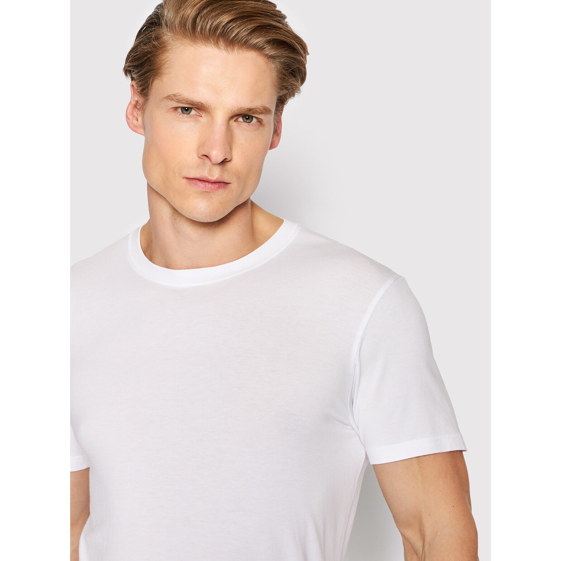Henderson Тишърт Grade 34324 Бял Regular Fit - Pepit.bg