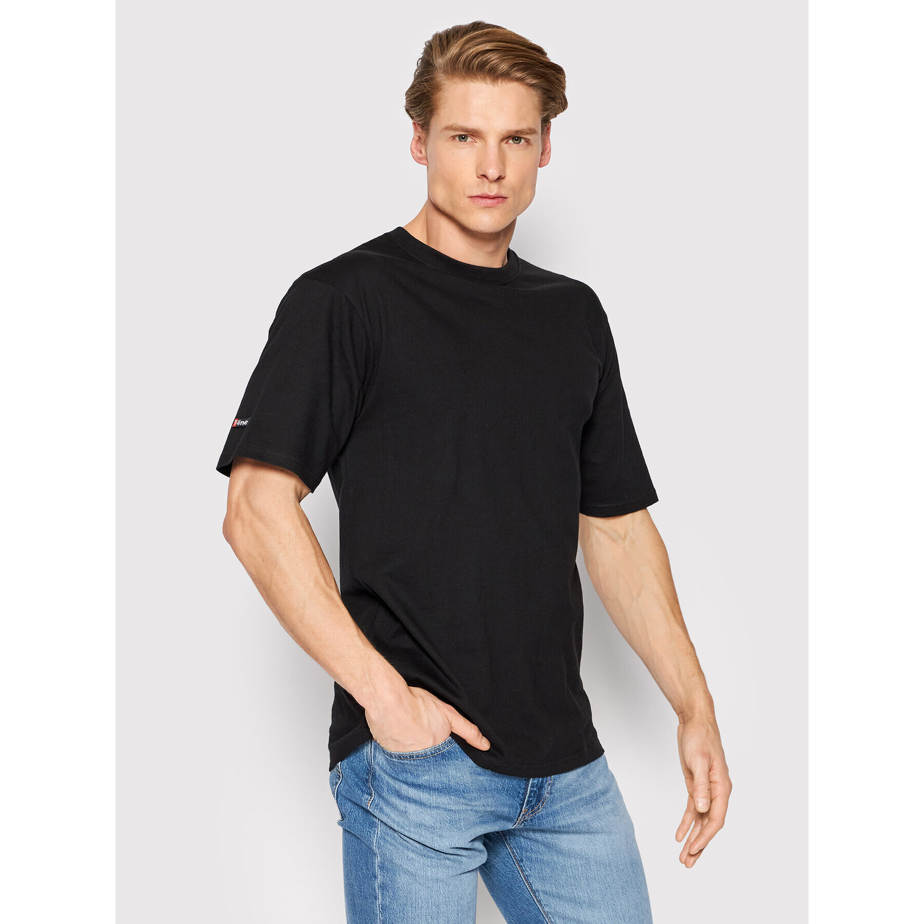 Henderson Тишърт T-Line 19407 Черен Regular Fit - Pepit.bg