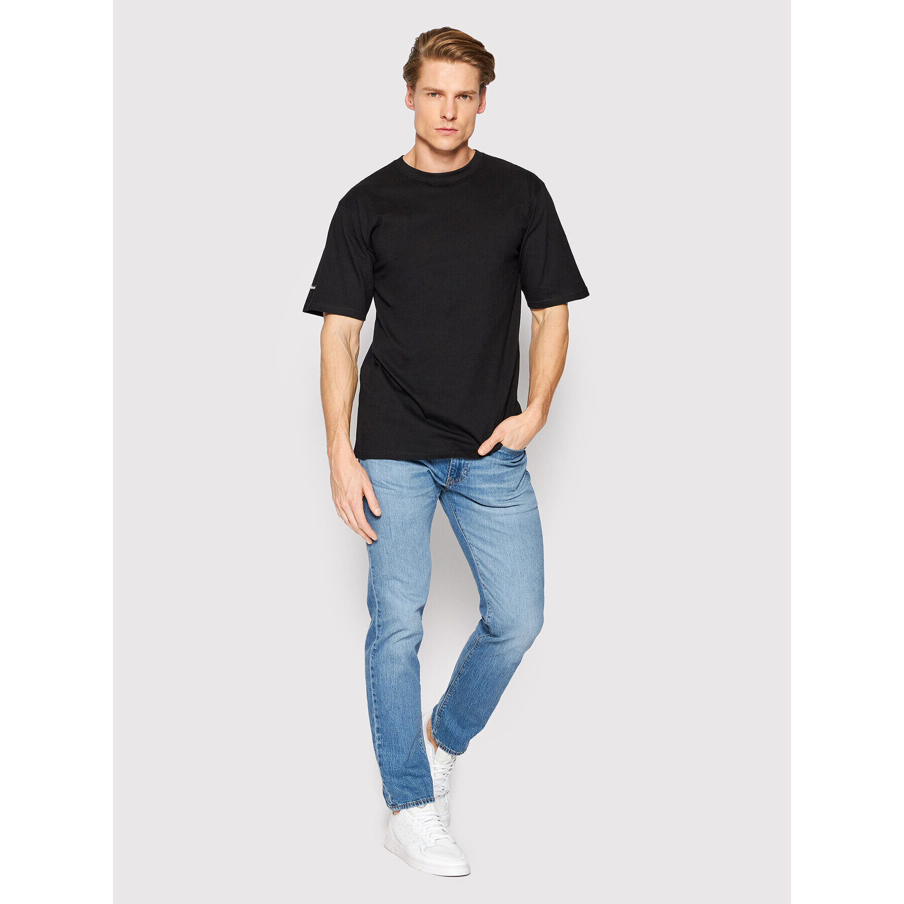 Henderson Тишърт T-Line 19407 Черен Regular Fit - Pepit.bg