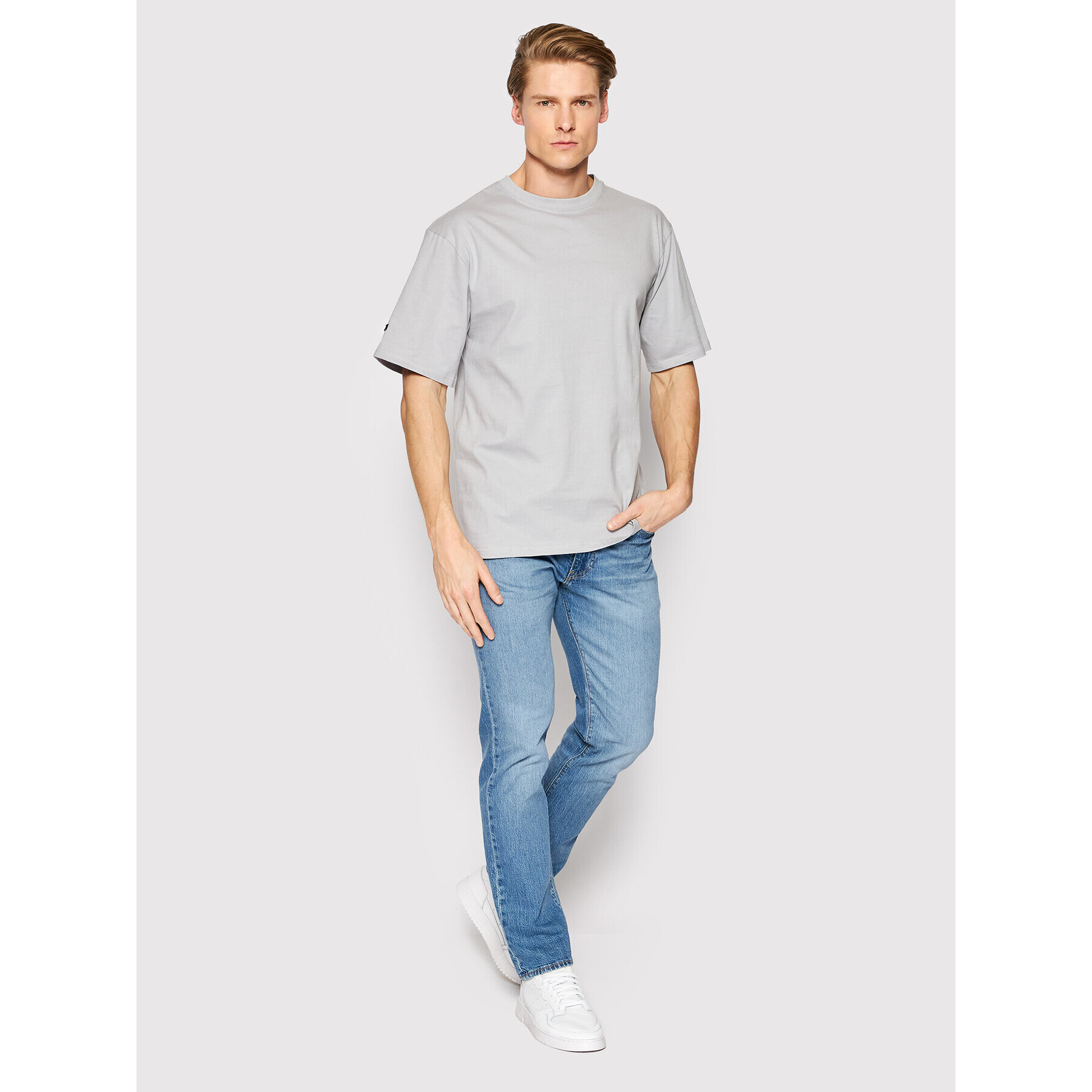 Henderson Тишърт T-Line 19407 Сив Regular Fit - Pepit.bg