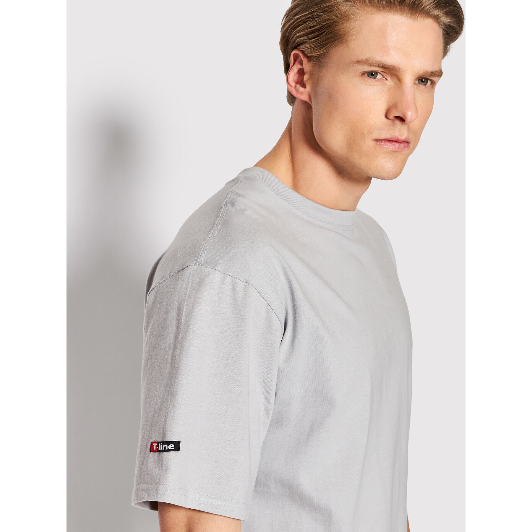 Henderson Тишърт T-Line 19407 Сив Regular Fit - Pepit.bg
