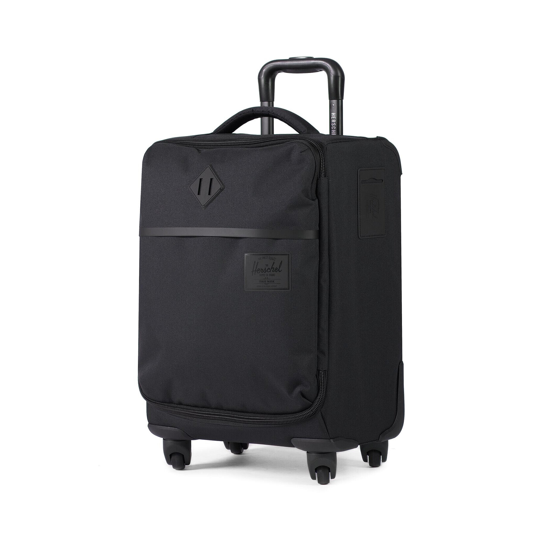 Herschel Малък текстилен куфар Highland Carry On 10670-00001 Черен - Pepit.bg