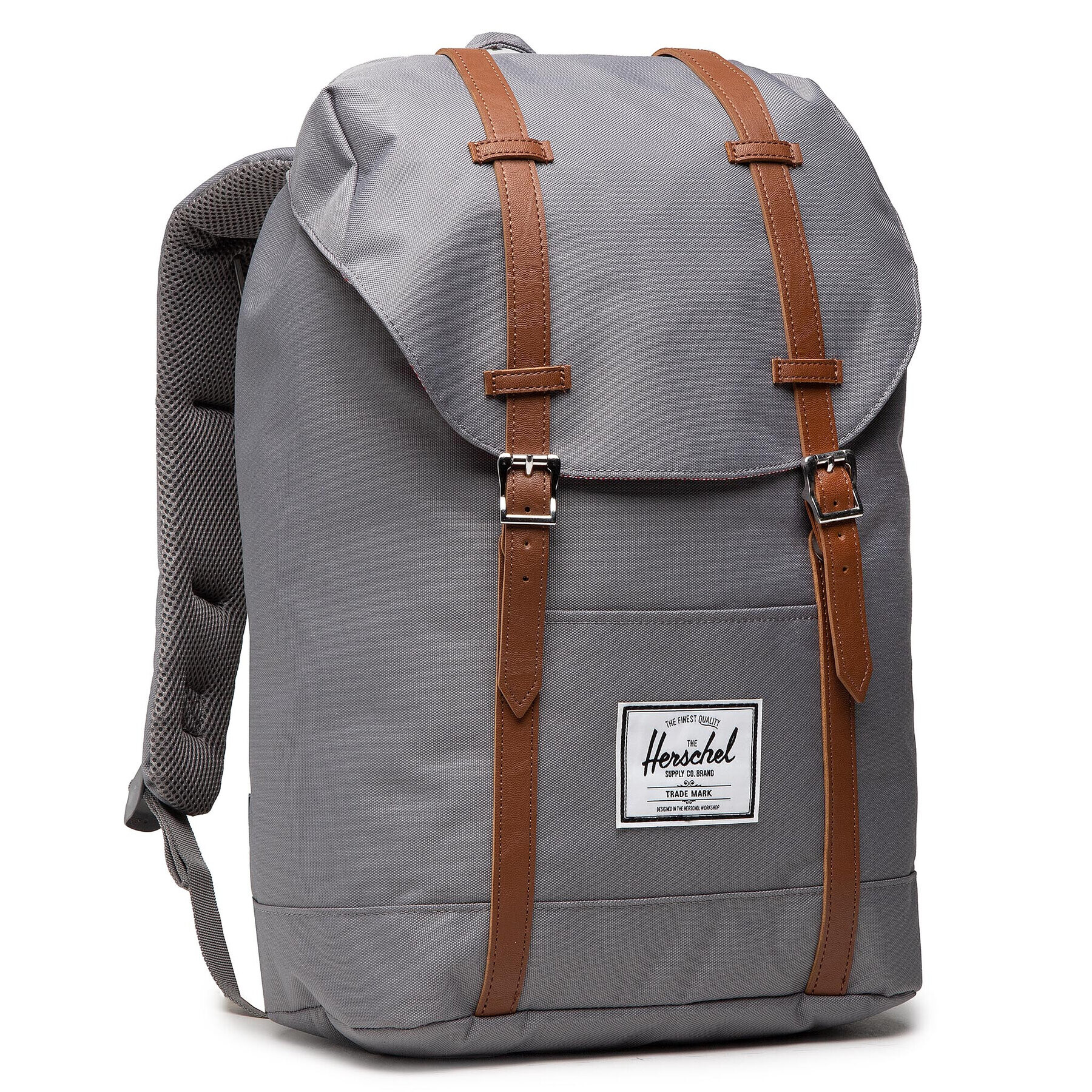 Herschel Раница Retreat 10066-00006 Сив - Pepit.bg