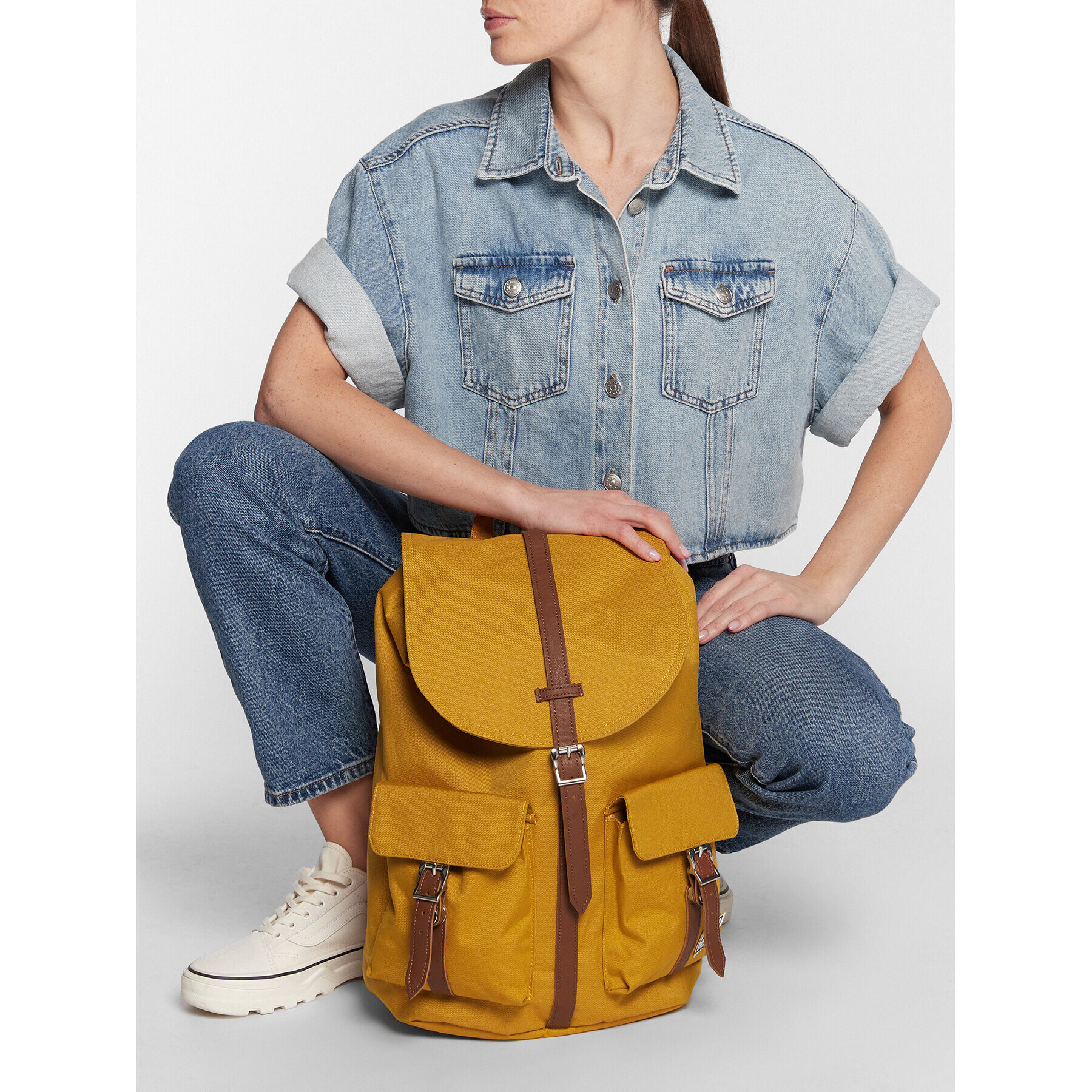 Herschel Раница Dawson 10233-05644 Жълт - Pepit.bg