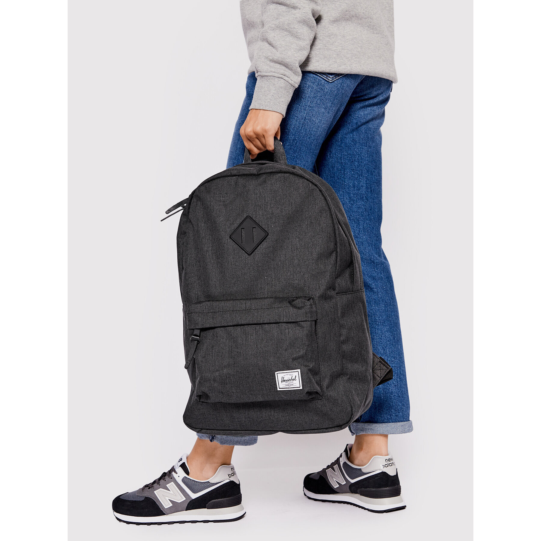 Herschel Раница Heritage 10007-02093 Сив - Pepit.bg