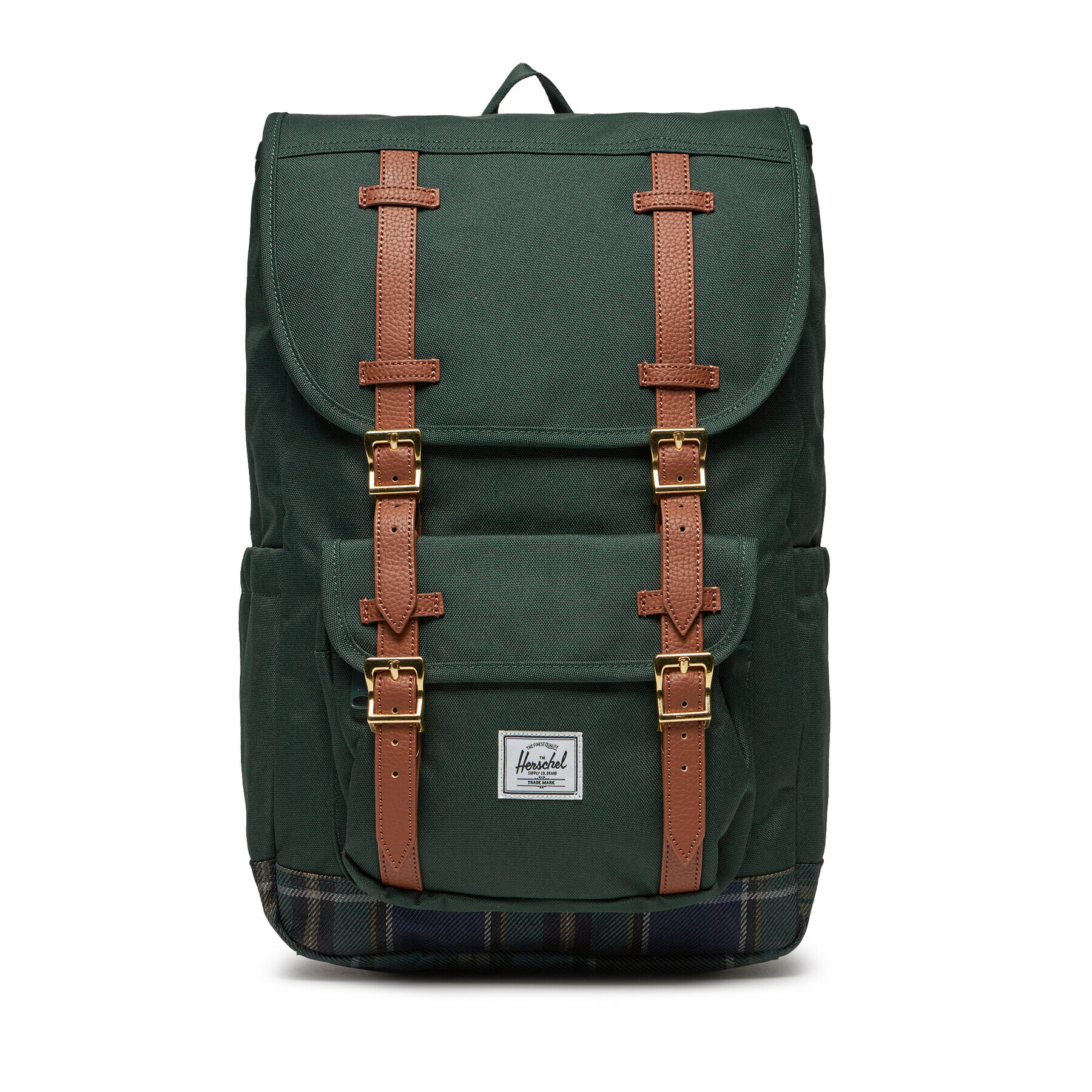 Herschel Раница Little America Mid 11391-06016 Каки - Pepit.bg