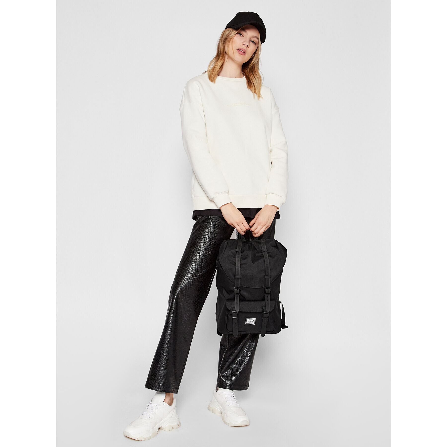 Herschel Раница Little America Mid-Volume 10020-04259 Черен - Pepit.bg