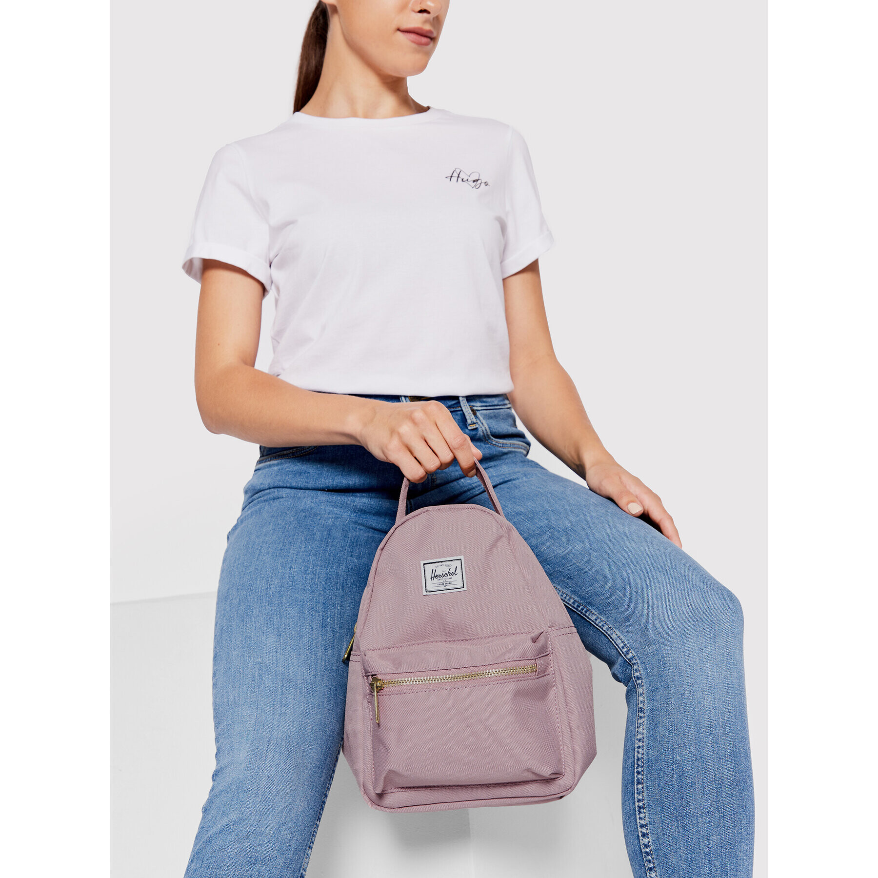 Herschel Раница Nova Mini 10501-02077 Розов - Pepit.bg
