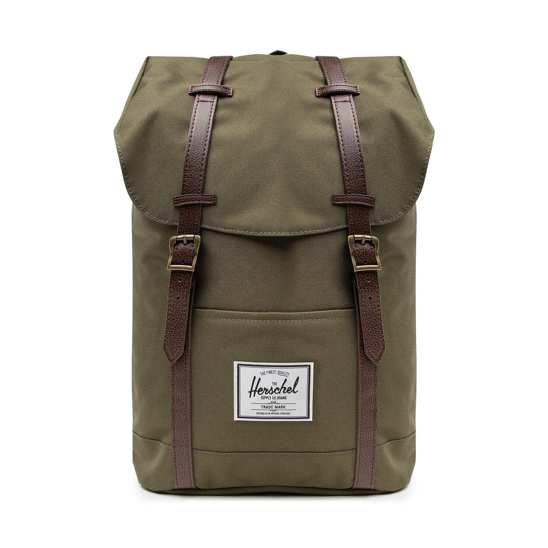 Herschel Раница Retreat 10066-04488 Зелен - Pepit.bg
