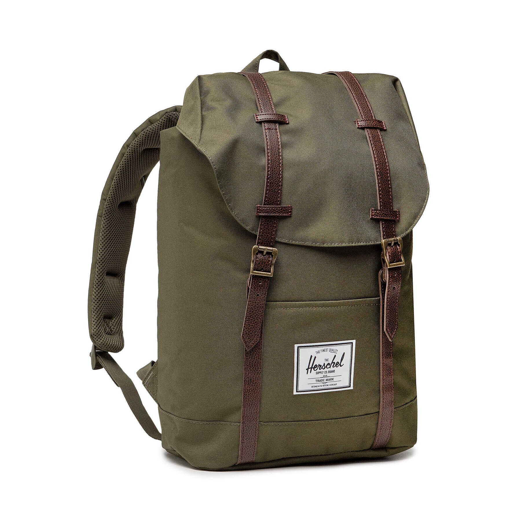 Herschel Раница Retreat 10066-04488 Зелен - Pepit.bg