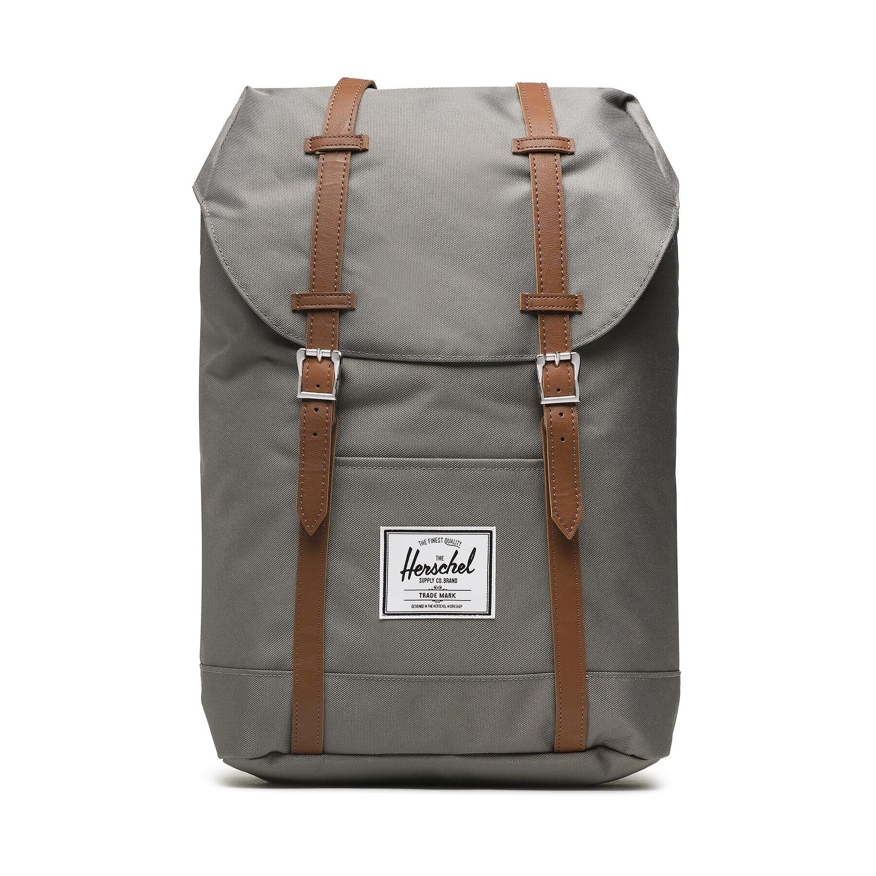 Herschel Раница Retreat 10066-05643 Сив - Pepit.bg