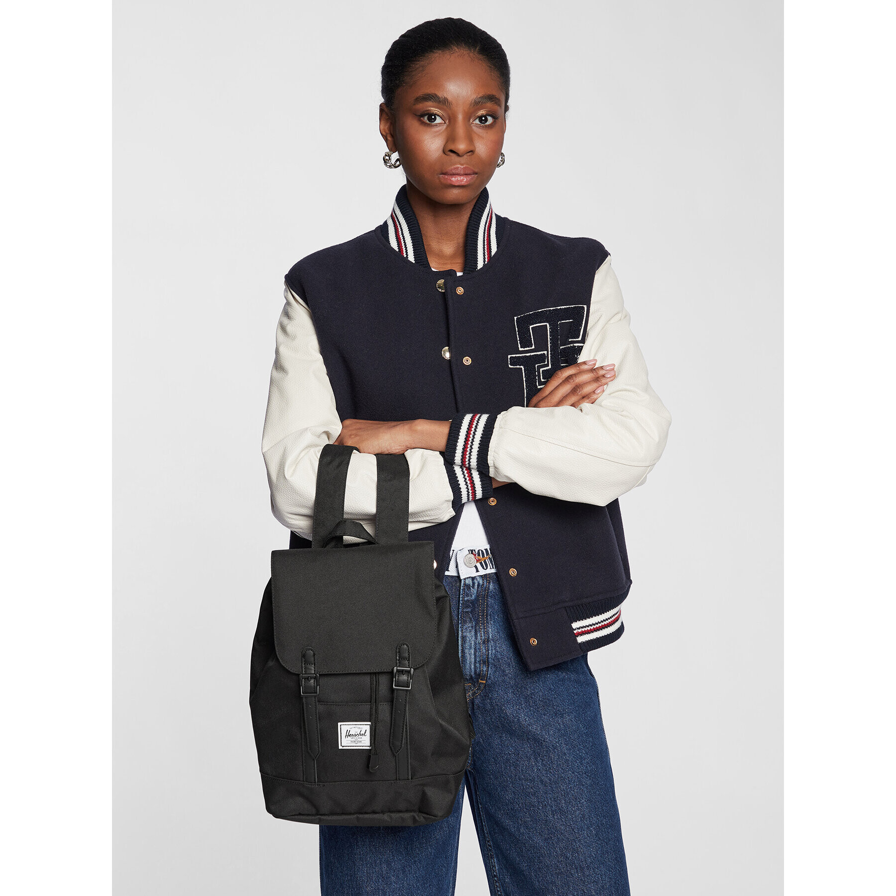 Herschel Раница Retreat Mini 11090-00535 Черен - Pepit.bg