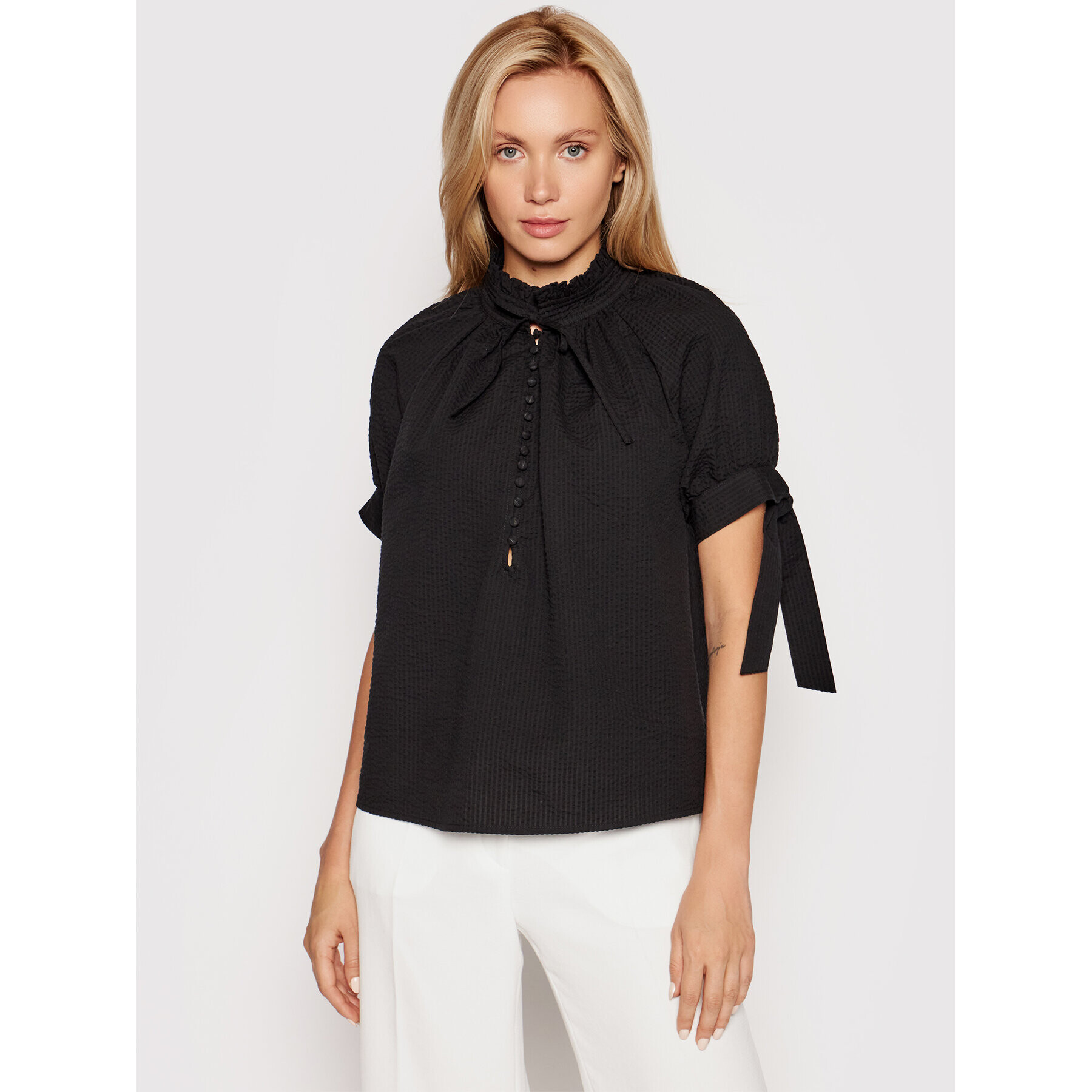 Herskind Блуза Gajol 4040609 Черен Loose Fit - Pepit.bg