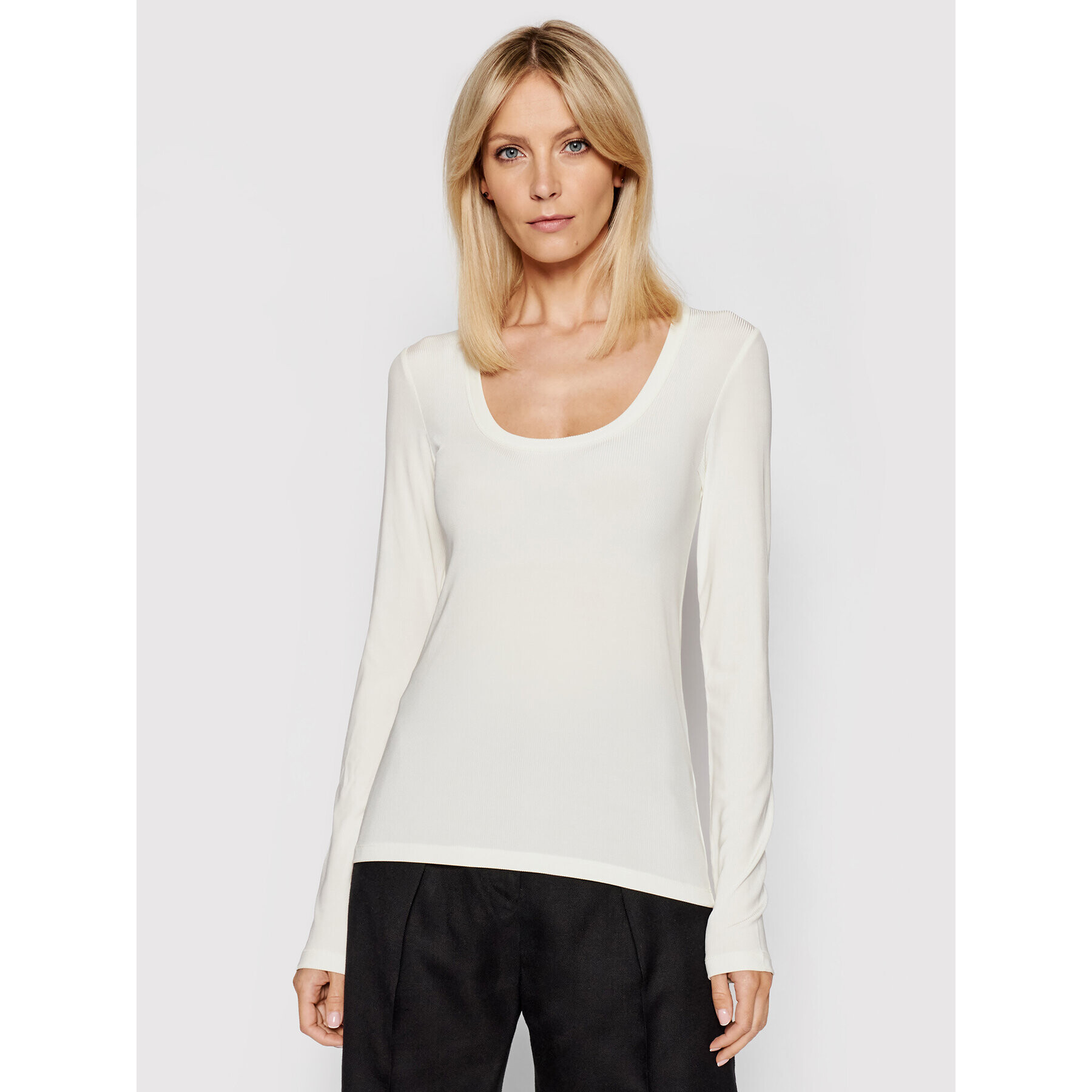Herskind Блуза Indy 3761747 Бежов Slim Fit - Pepit.bg
