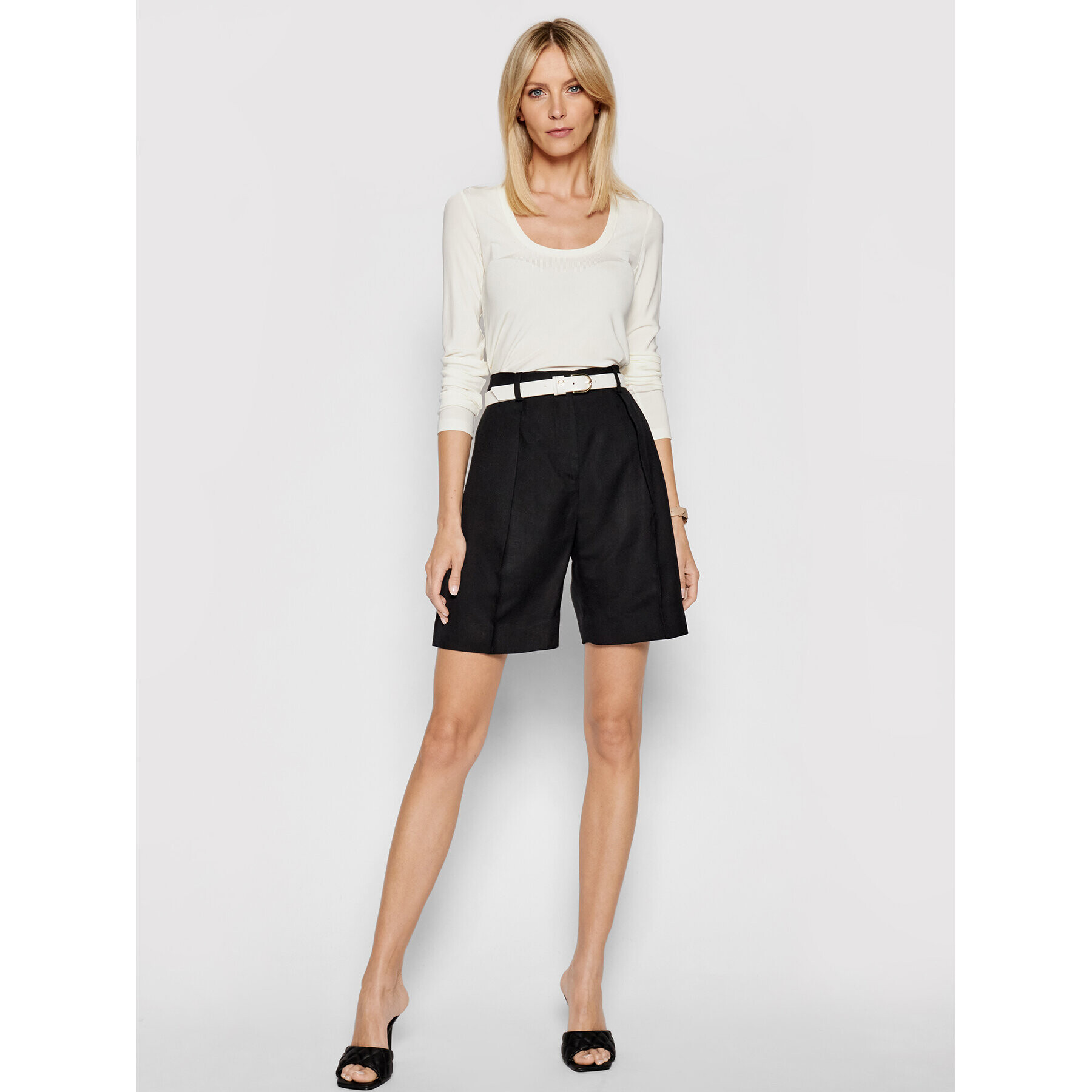 Herskind Блуза Indy 3761747 Бежов Slim Fit - Pepit.bg
