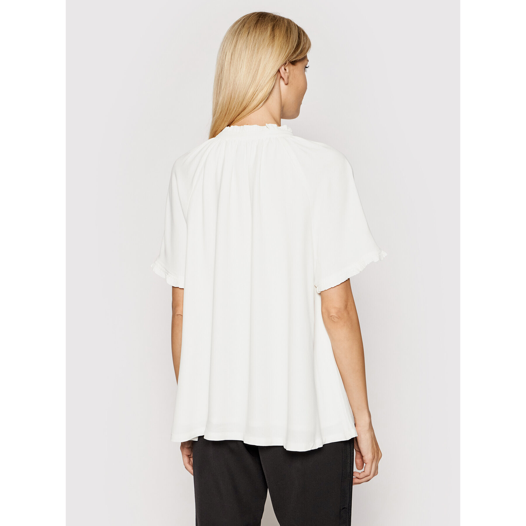 Herskind Блуза Lakiin 4052736 Бял Relaxed Fit - Pepit.bg