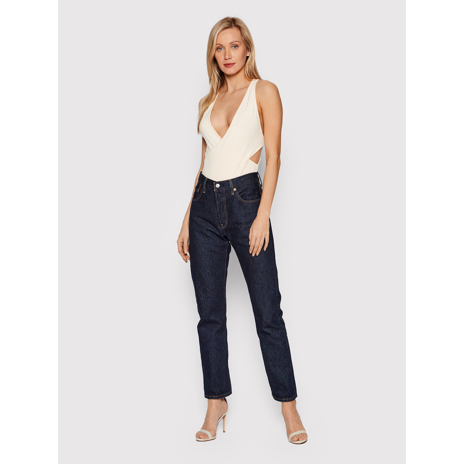 Herskind Боди Gerd 4361837 Бежов Slim Fit - Pepit.bg