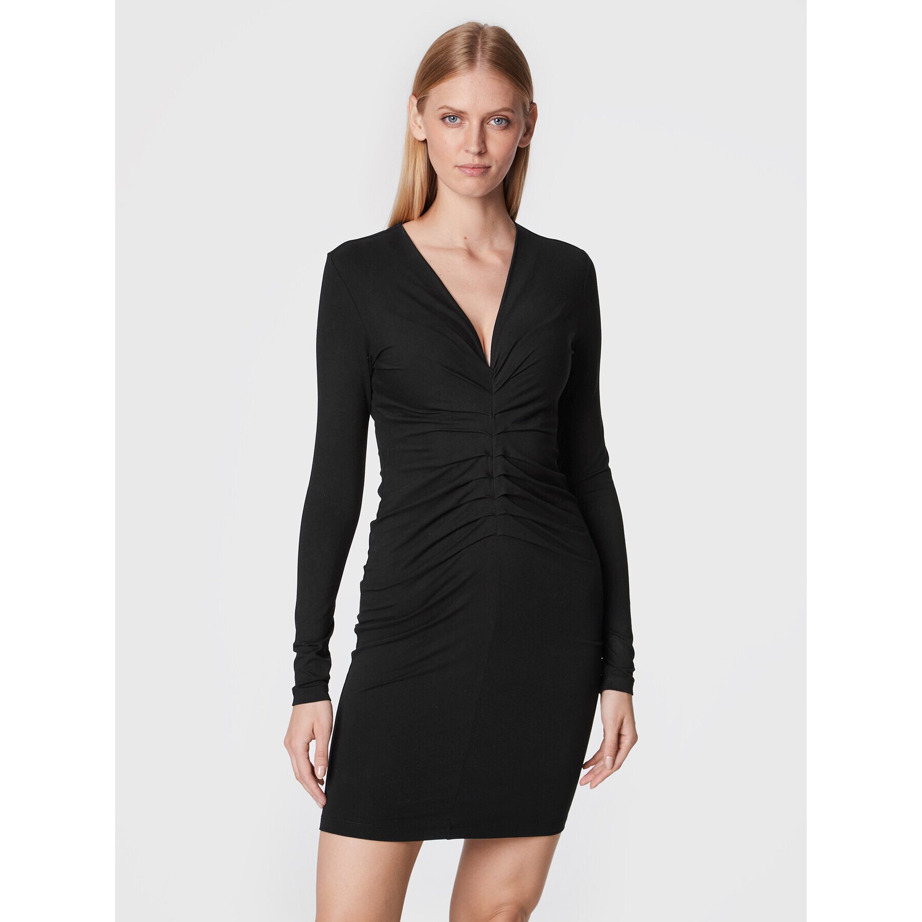 Herskind Ежедневна рокля Anna 4535770 Черен Slim Fit - Pepit.bg