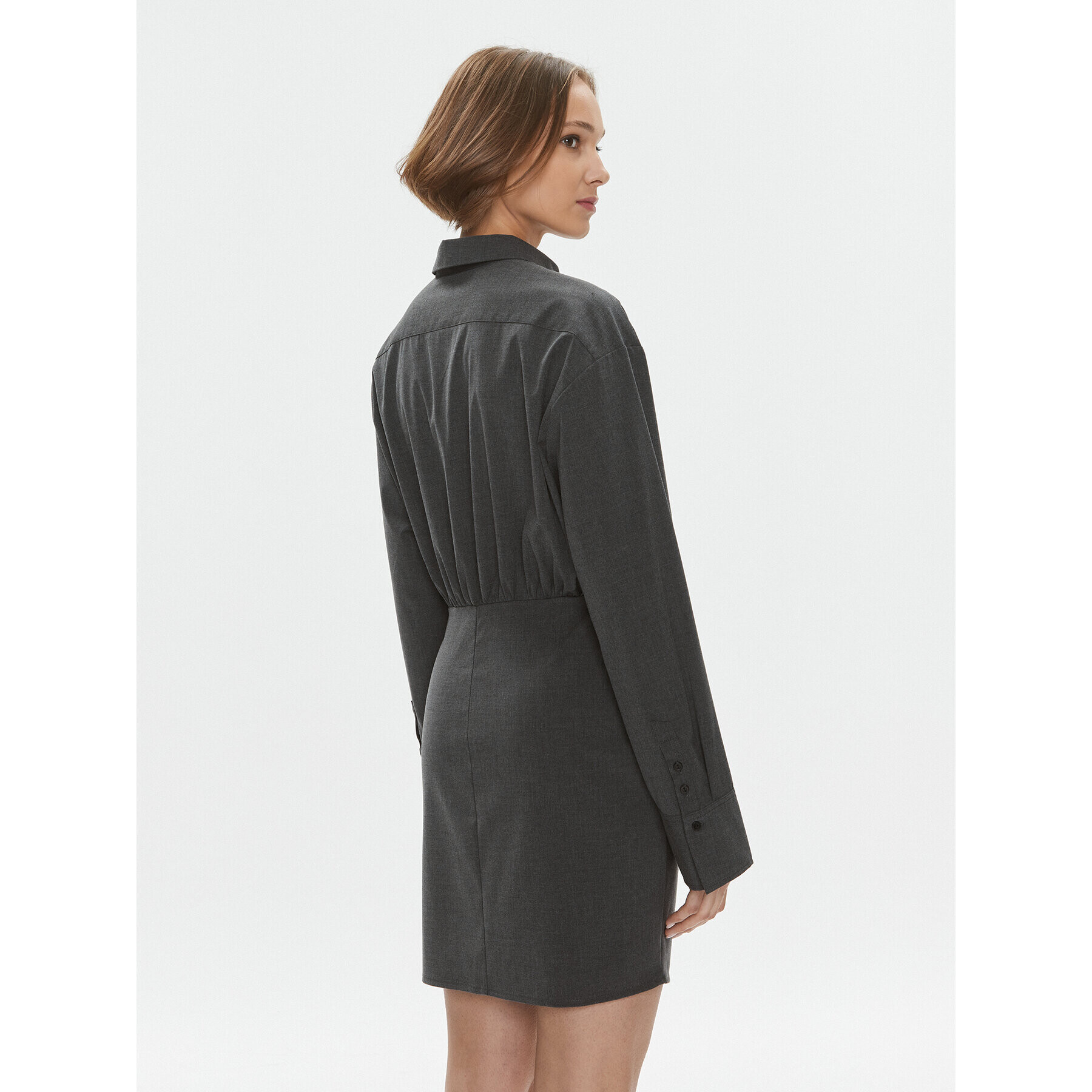 Herskind Ежедневна рокля Dorthea 4904988 Сив Regular Fit - Pepit.bg