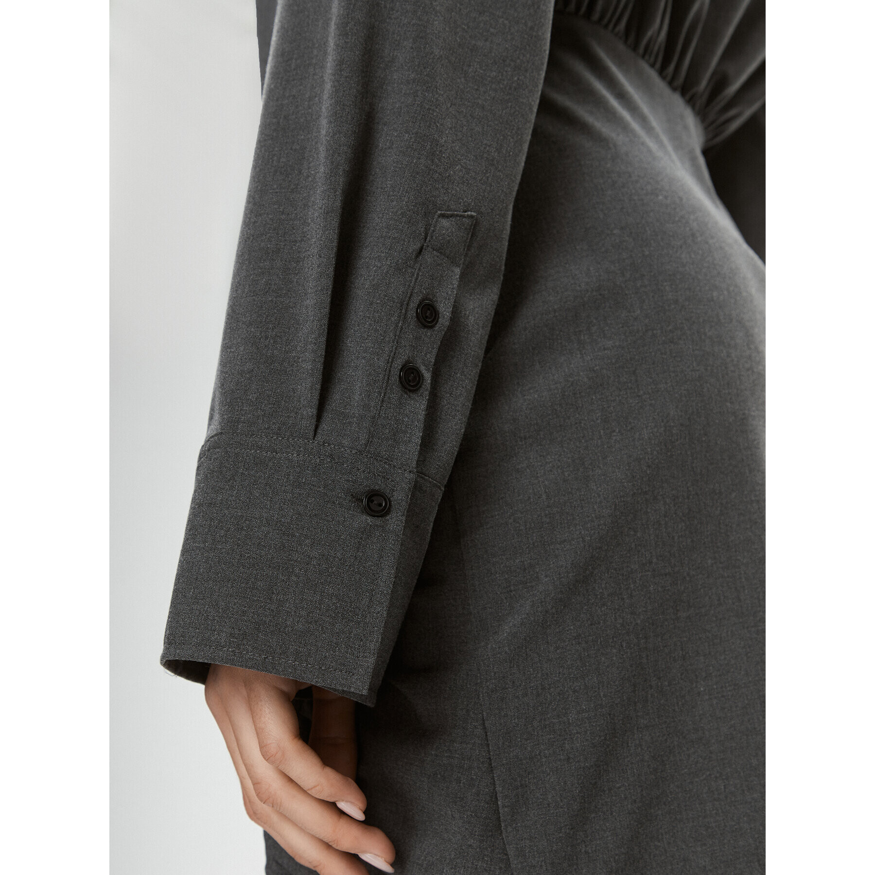 Herskind Ежедневна рокля Dorthea 4904988 Сив Regular Fit - Pepit.bg