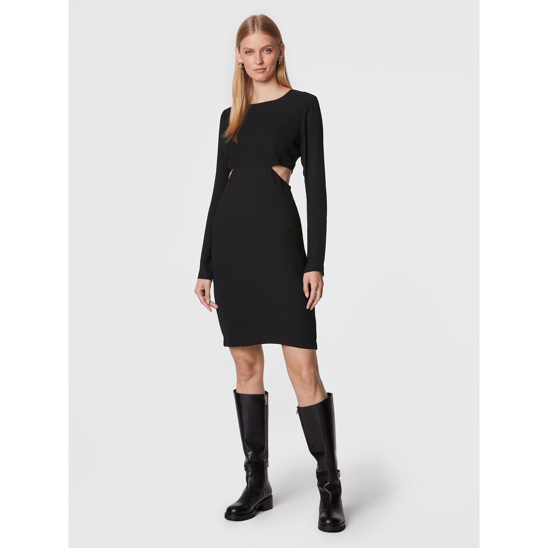 Herskind Ежедневна рокля Ignes 4558736 Черен Slim Fit - Pepit.bg