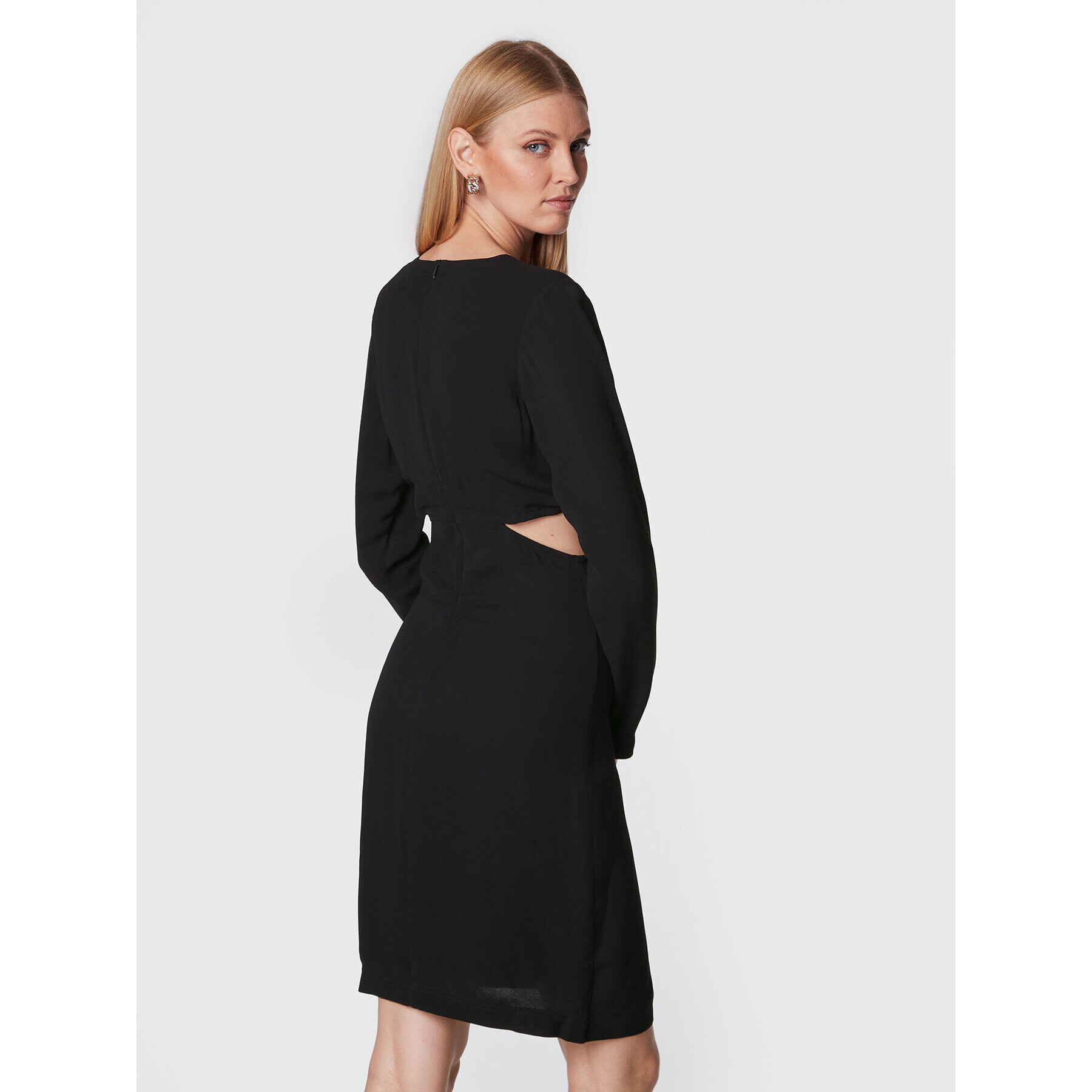 Herskind Ежедневна рокля Ignes 4558736 Черен Slim Fit - Pepit.bg