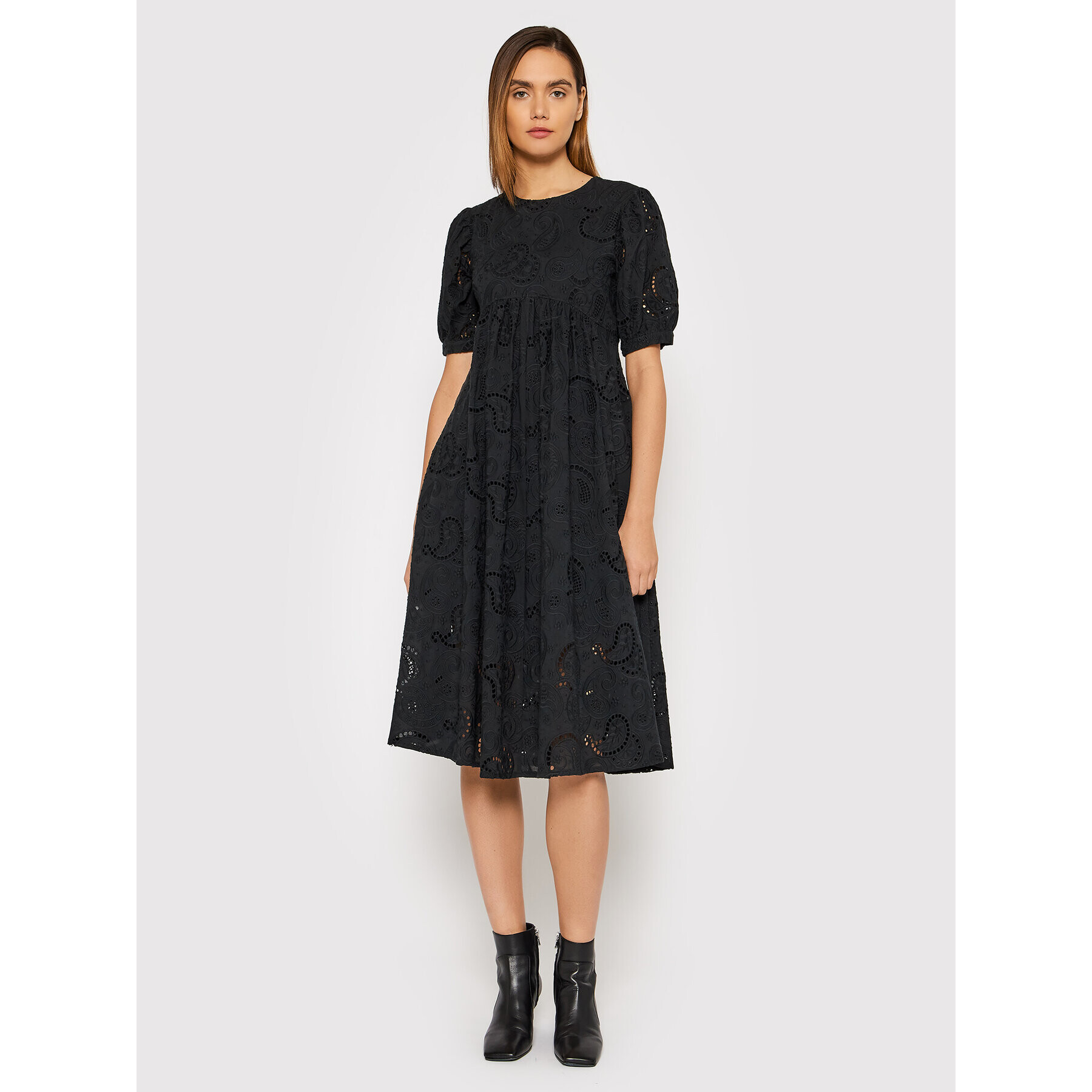 Herskind Ежедневна рокля Isolde 4252831 Черен Regular Fit - Pepit.bg