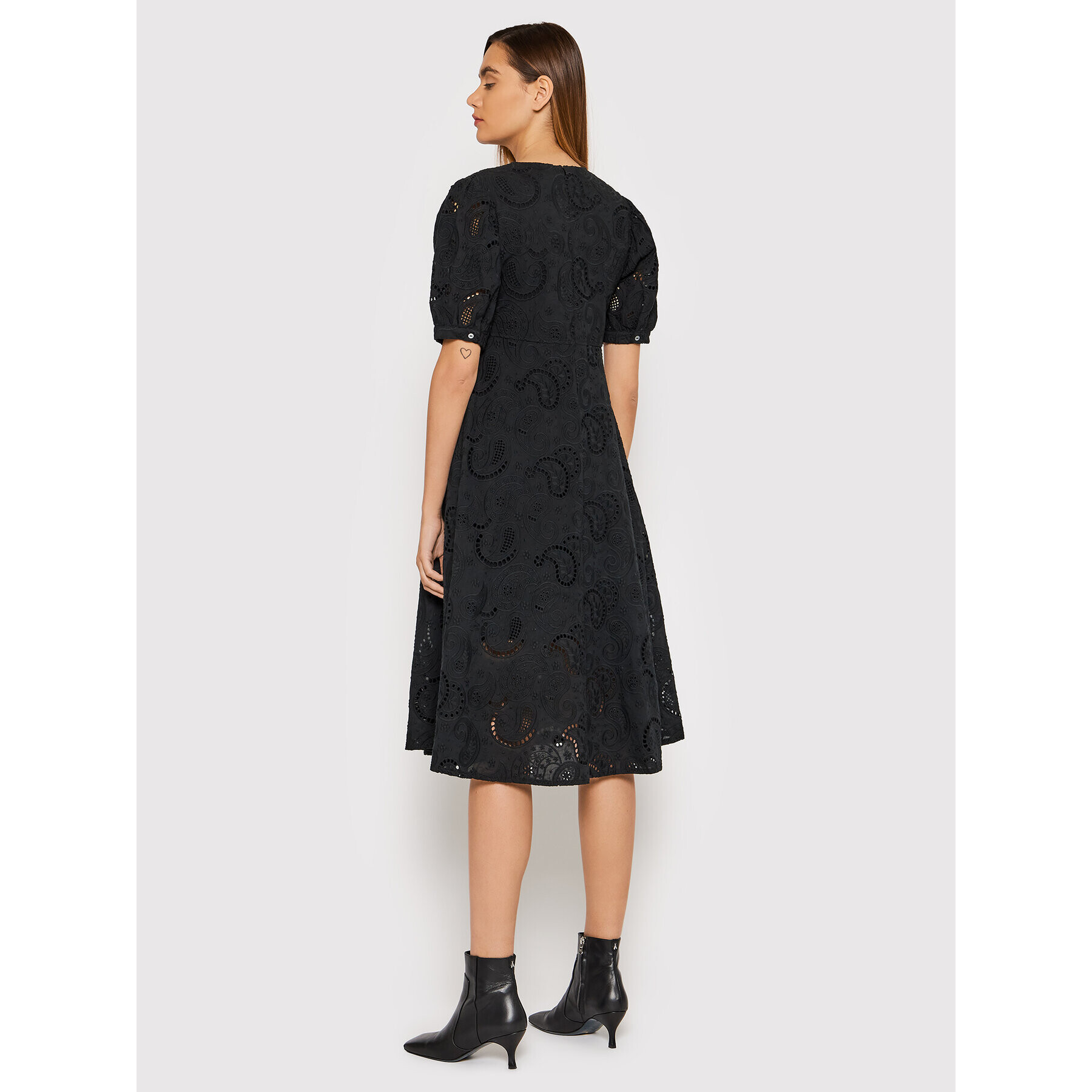 Herskind Ежедневна рокля Isolde 4252831 Черен Regular Fit - Pepit.bg