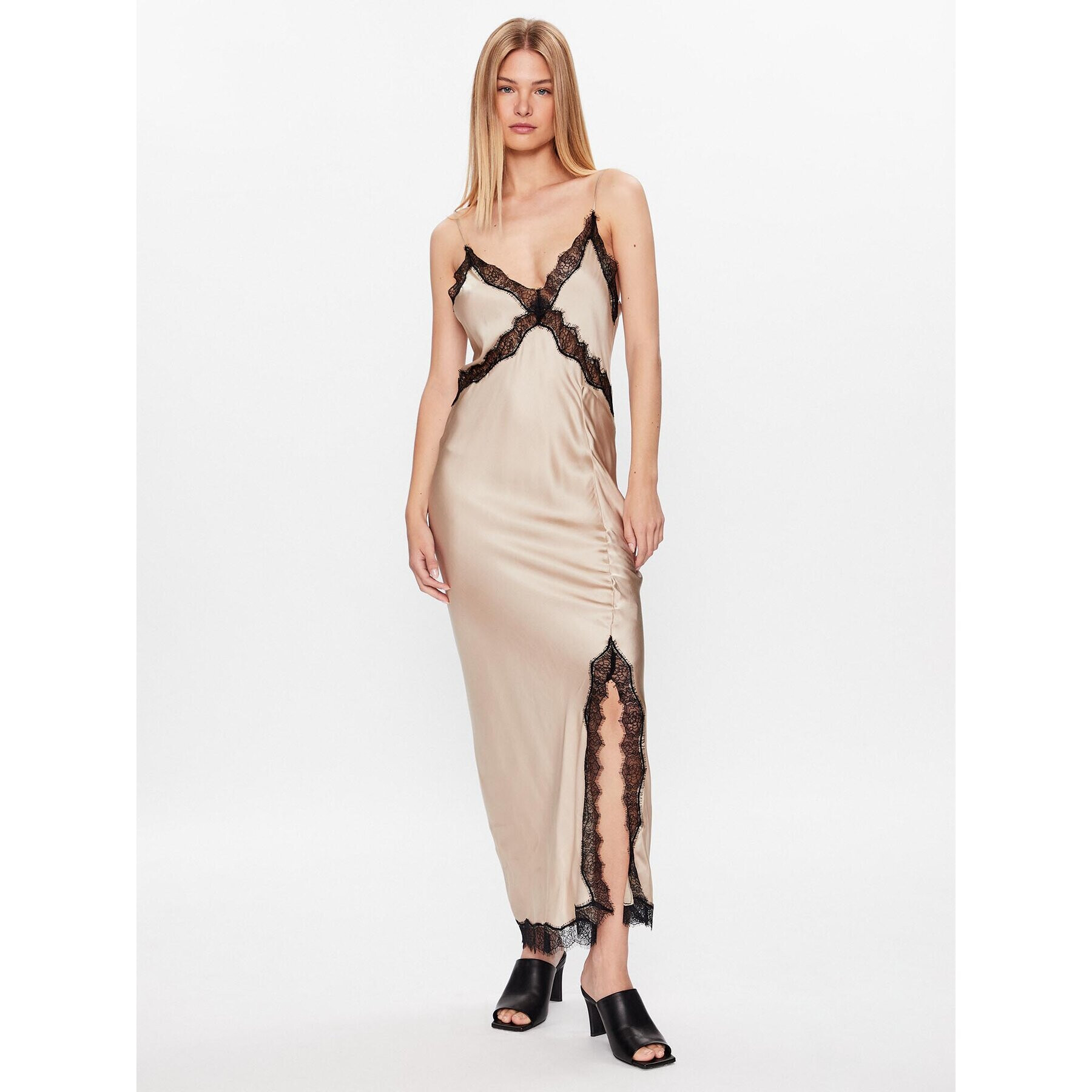 Herskind Ежедневна рокля Jonathan 4806370 Бежов Regular Fit - Pepit.bg