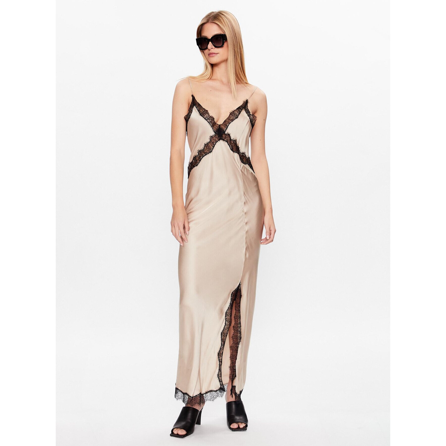 Herskind Ежедневна рокля Jonathan 4806370 Бежов Regular Fit - Pepit.bg