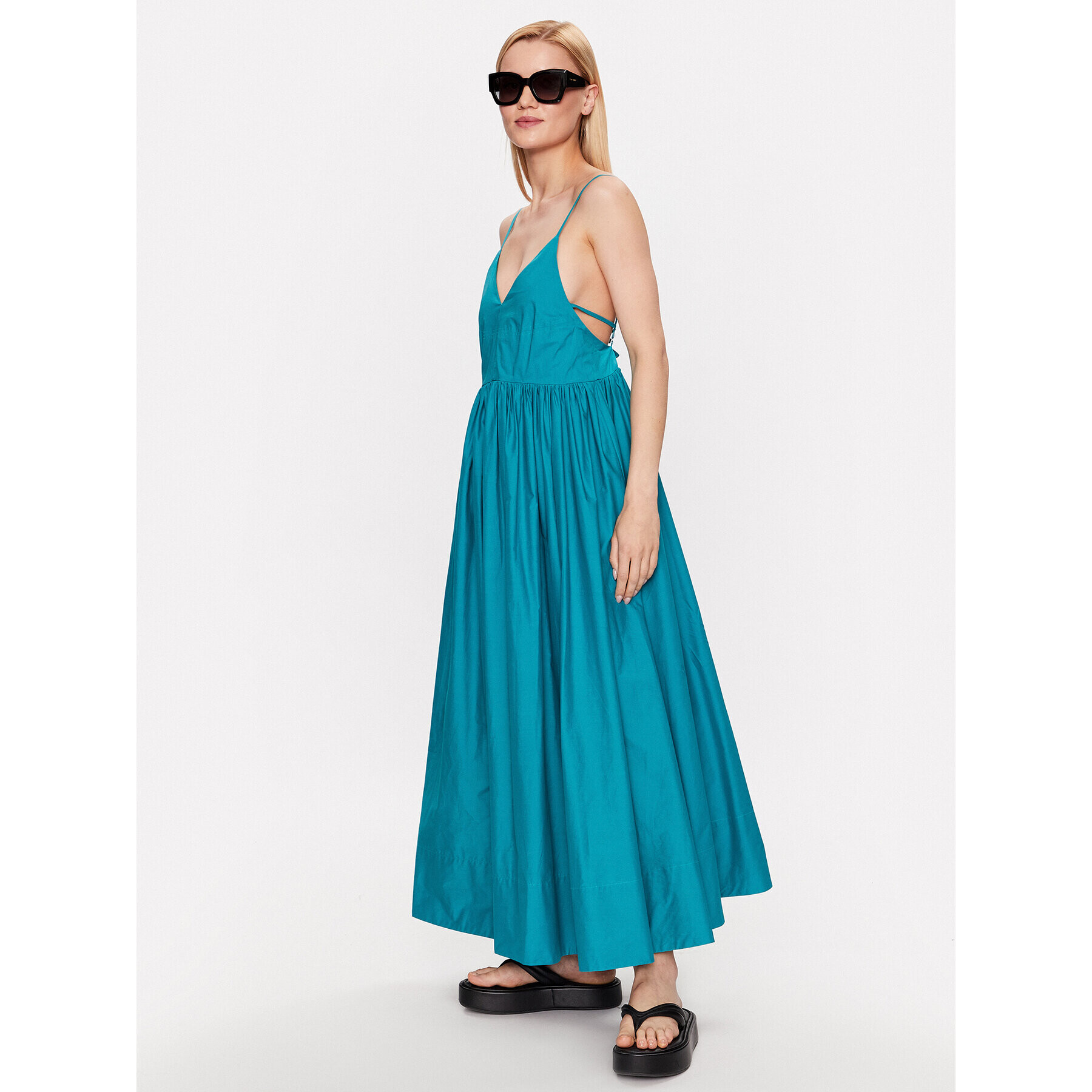 Herskind Ежедневна рокля Justy 4814610 Син Relaxed Fit - Pepit.bg