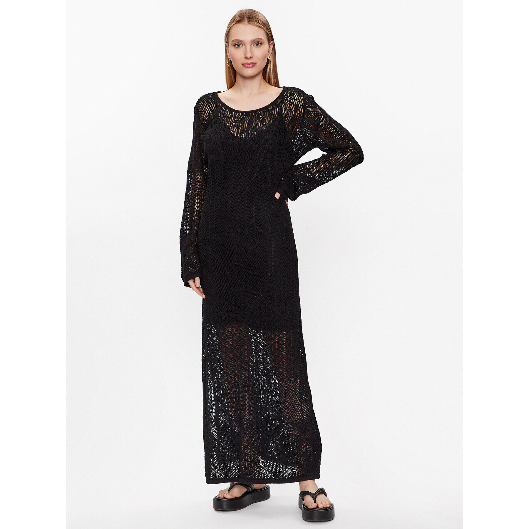 Herskind Ежедневна рокля Kennedy 4740921 Черен Slim Fit - Pepit.bg
