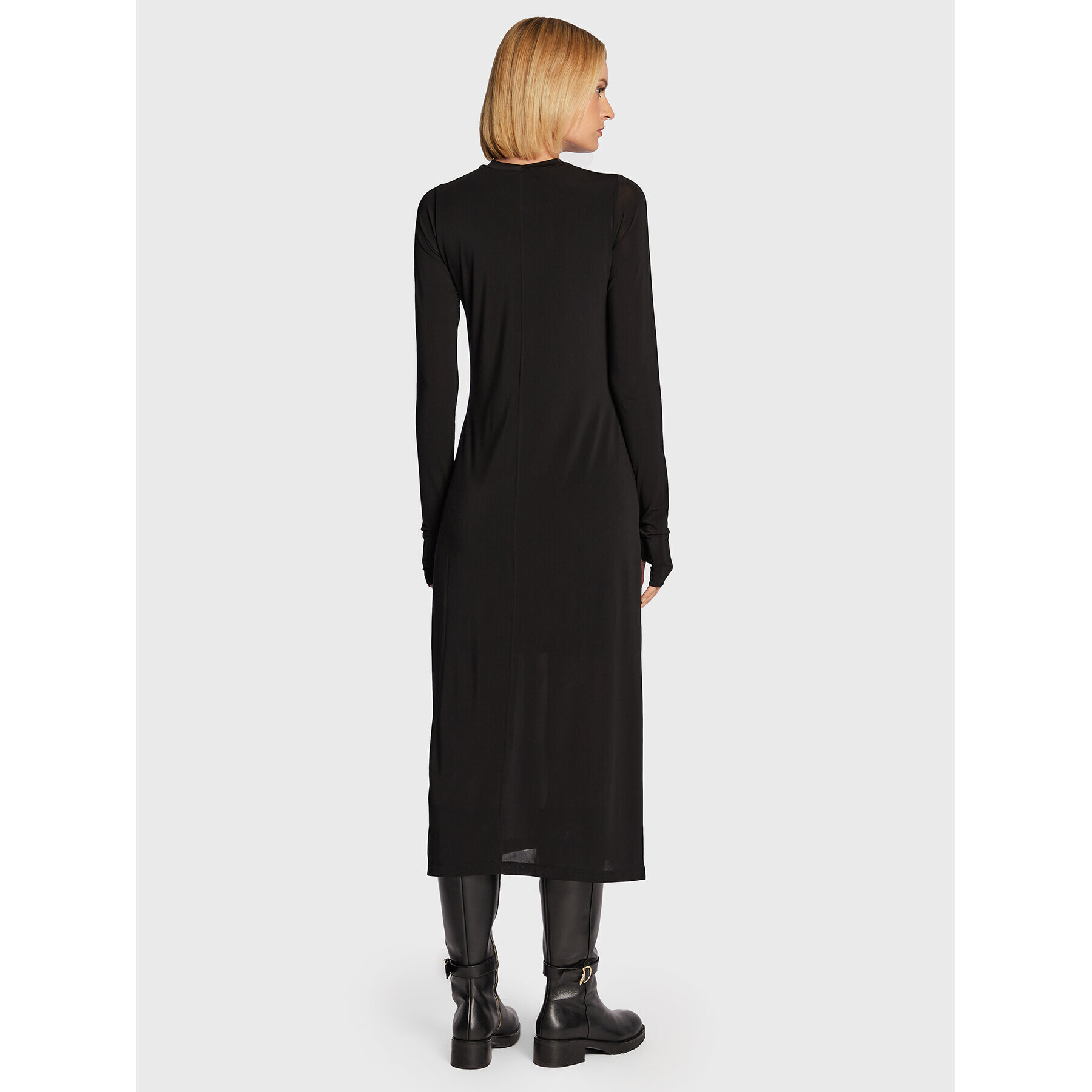 Herskind Ежедневна рокля Luna 4539898 Черен Regular Fit - Pepit.bg