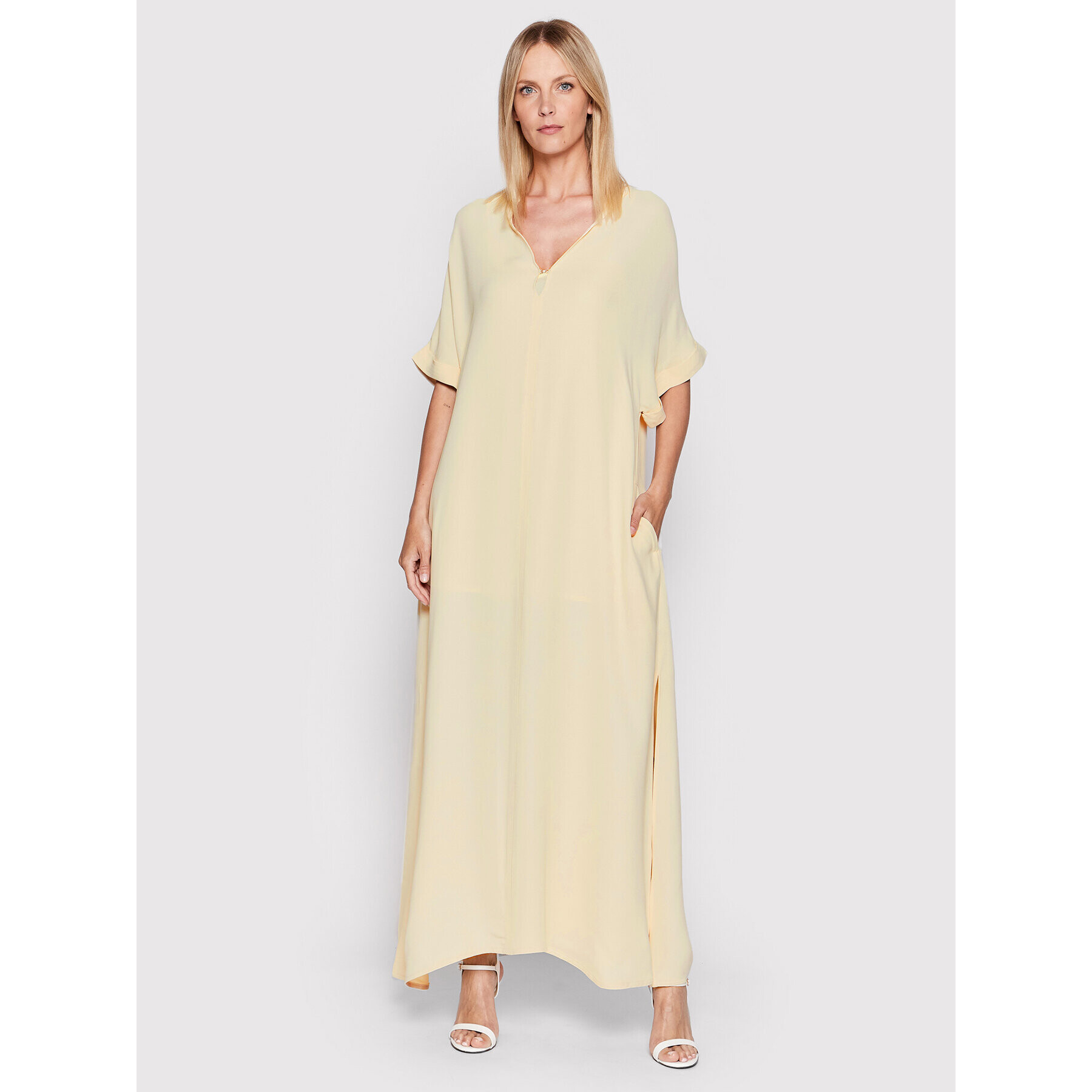 Herskind Ежедневна рокля Olina 4418736 Бежов Oversize - Pepit.bg