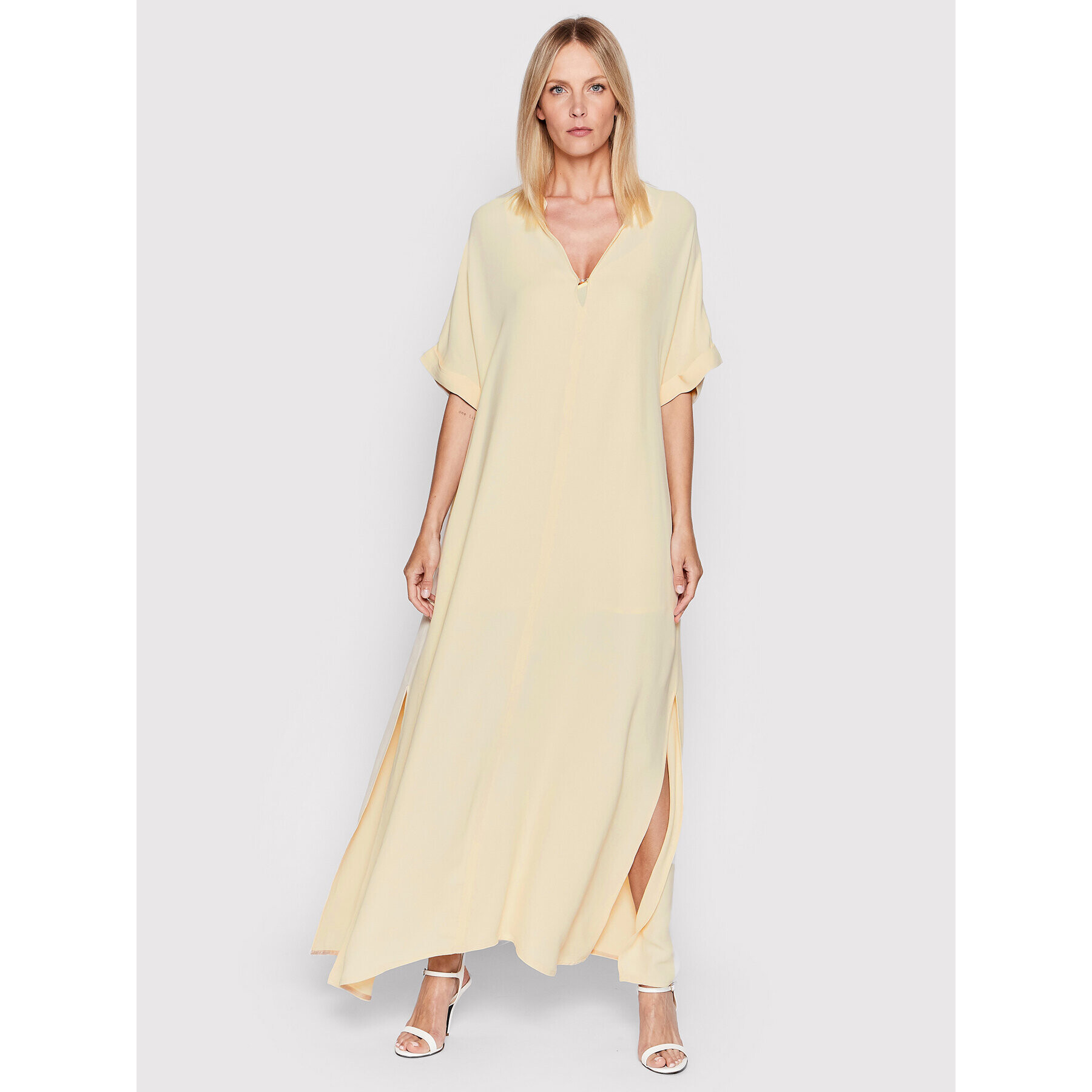 Herskind Ежедневна рокля Olina 4418736 Бежов Oversize - Pepit.bg