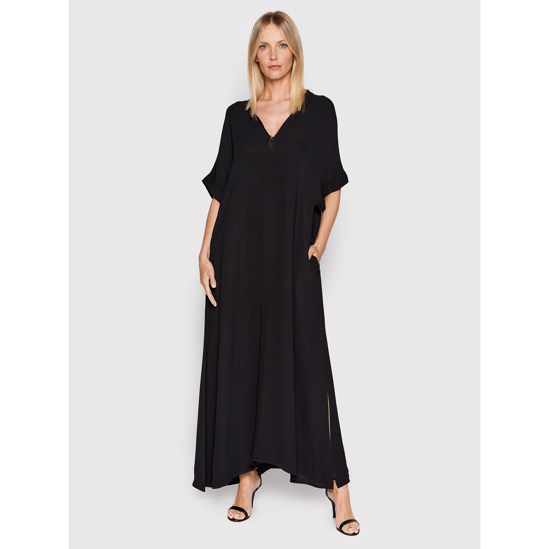 Herskind Ежедневна рокля Olina 4418736 Черен Oversize - Pepit.bg