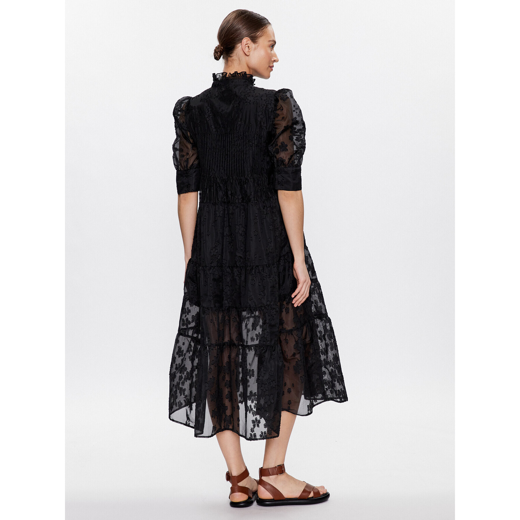 Herskind Ежедневна рокля Rio 4773926 Черен Relaxed Fit - Pepit.bg
