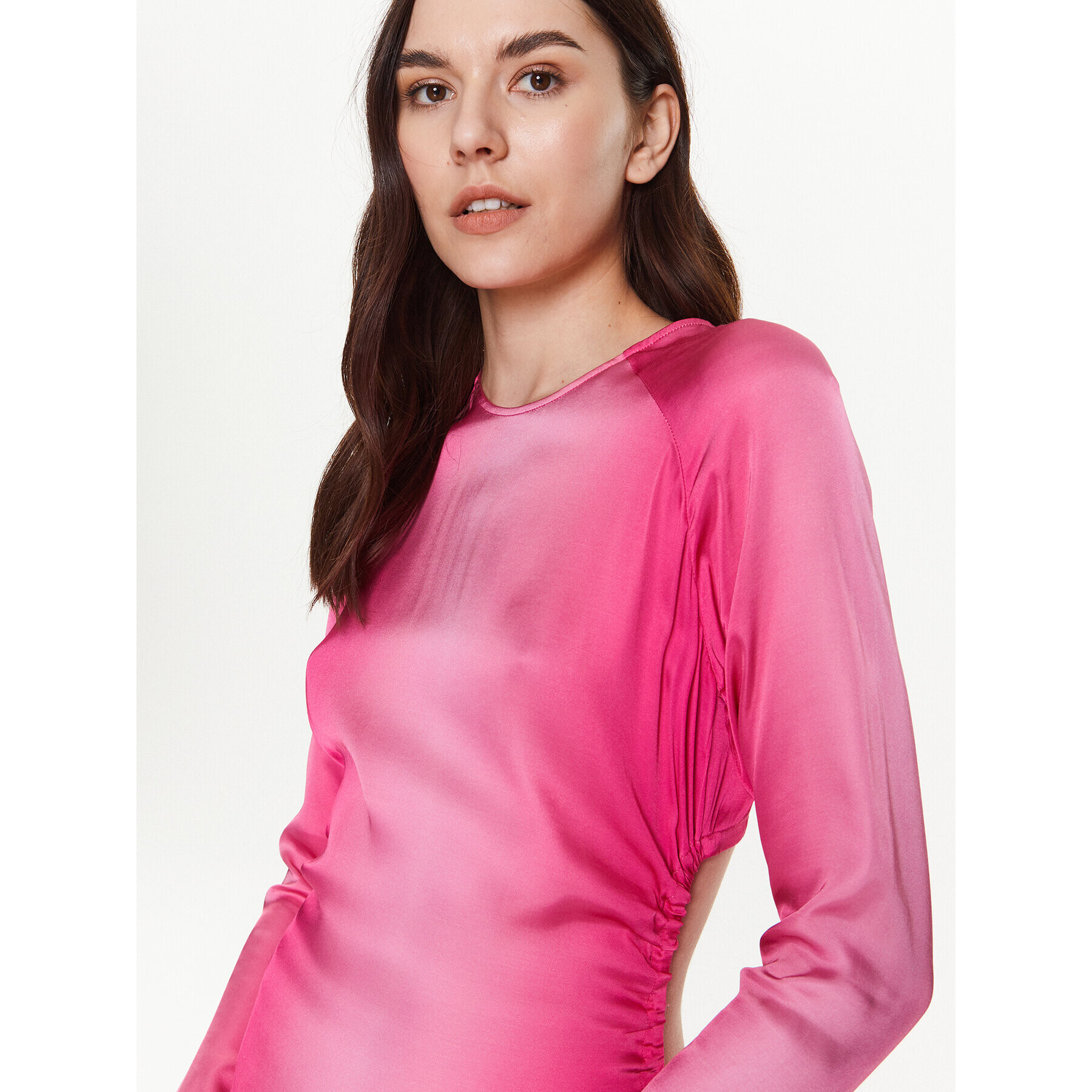 Herskind Коктейлна рокля Ava 4792370 Розов Regular Fit - Pepit.bg