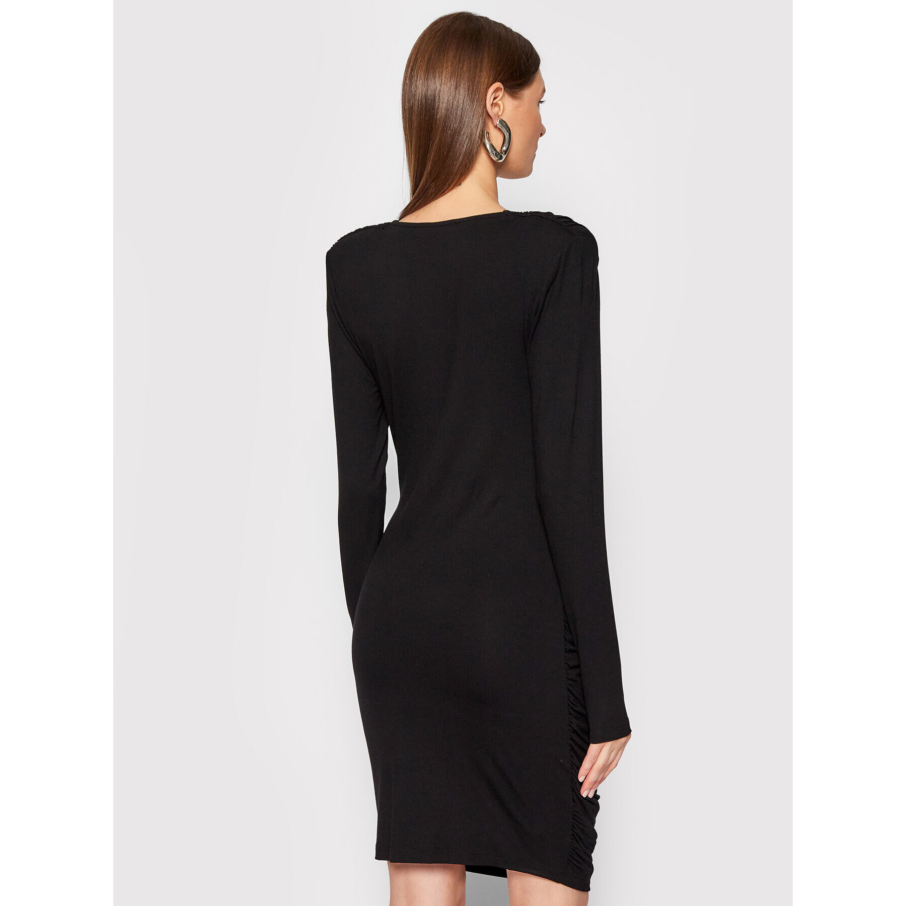 Herskind Коктейлна рокля Iben 4250770 Черен Slim Fit - Pepit.bg