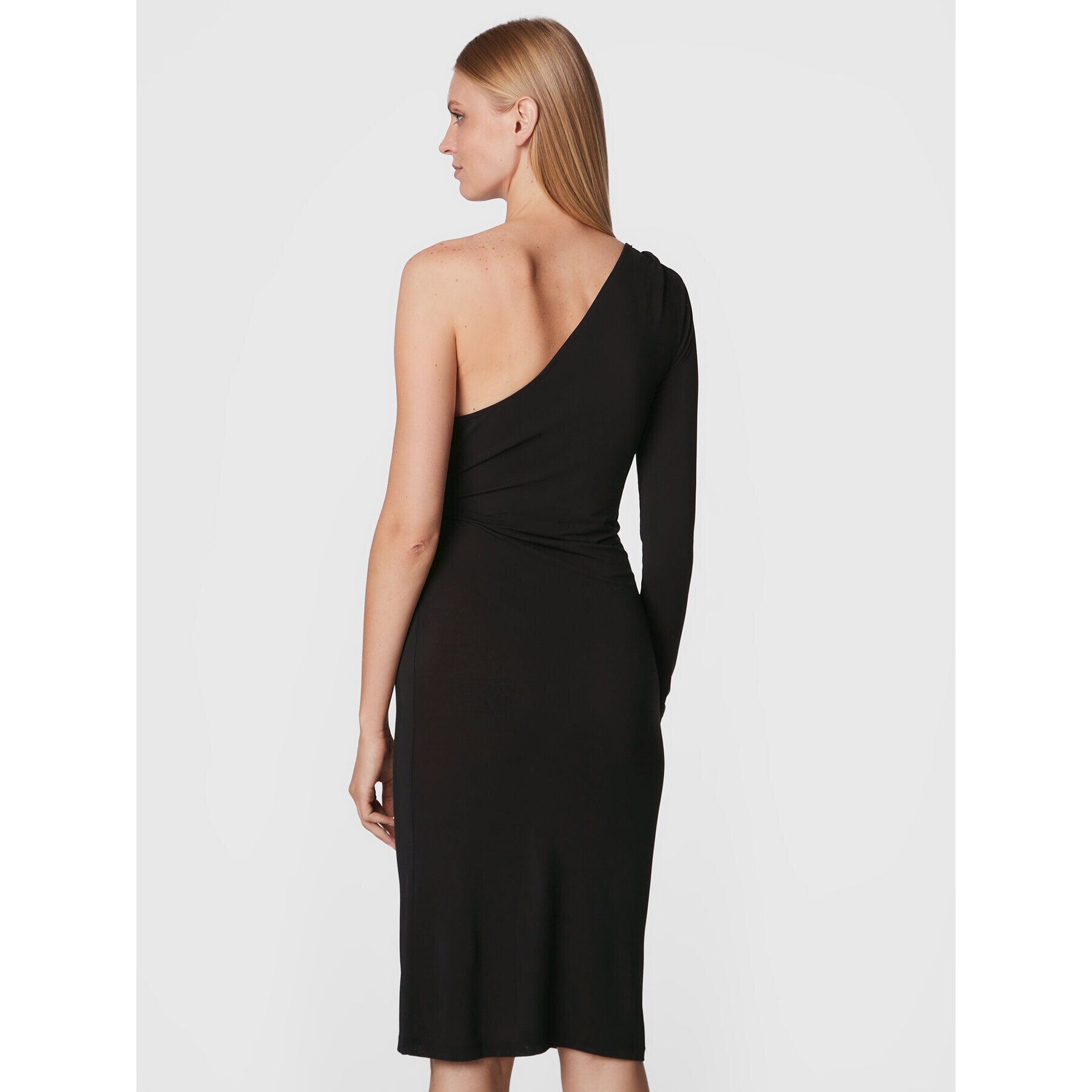 Herskind Коктейлна рокля Loretta 4541898 Черен Slim Fit - Pepit.bg