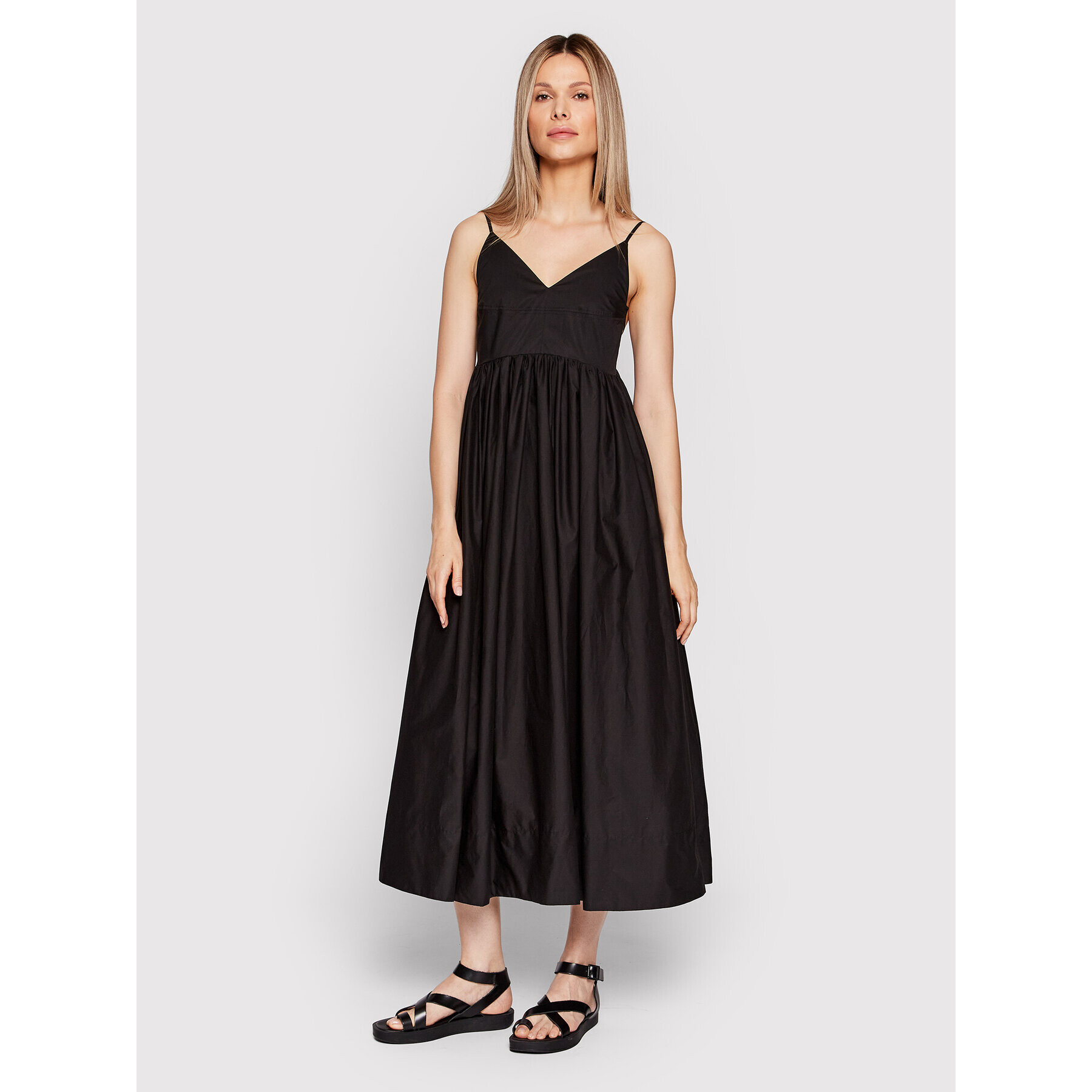 Herskind Лятна рокля Justy 4407610 Черен Regular Fit - Pepit.bg