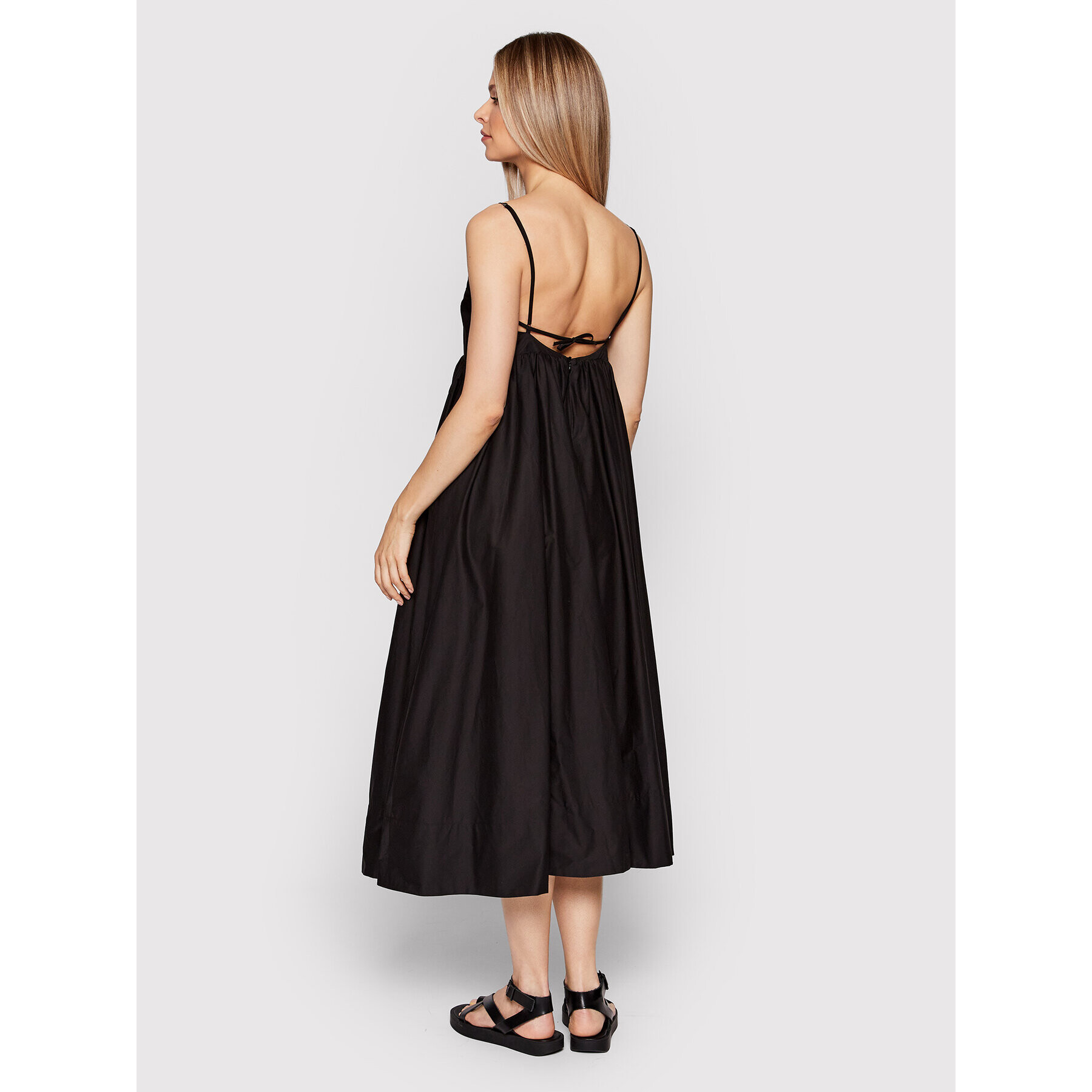 Herskind Лятна рокля Justy 4407610 Черен Regular Fit - Pepit.bg