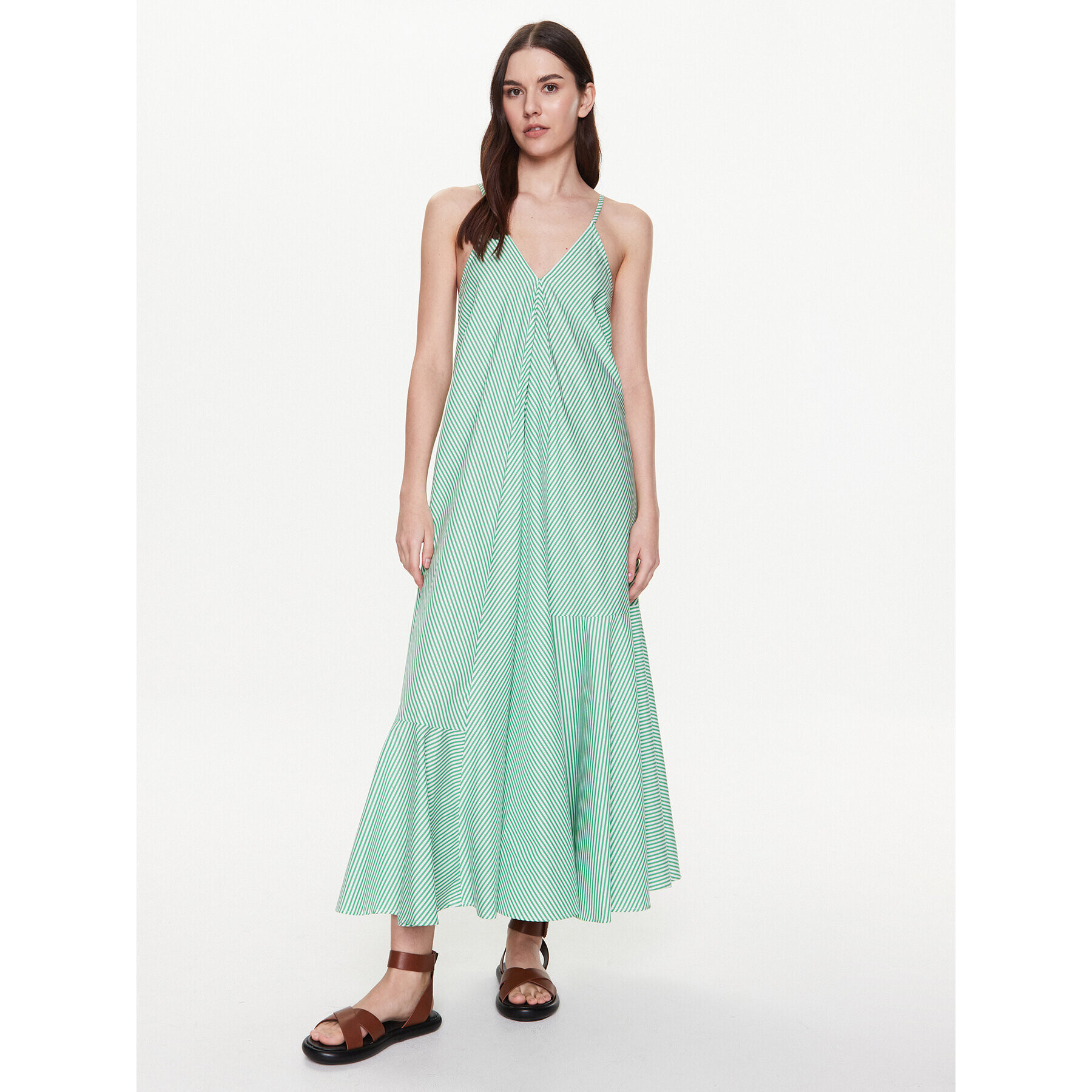 Herskind Лятна рокля Lydon 4787943 Зелен Regular Fit - Pepit.bg