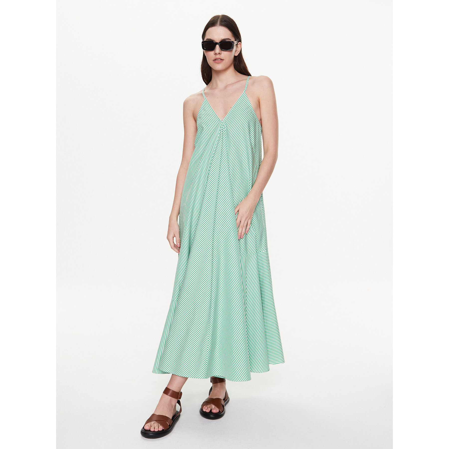 Herskind Лятна рокля Lydon 4787943 Зелен Regular Fit - Pepit.bg