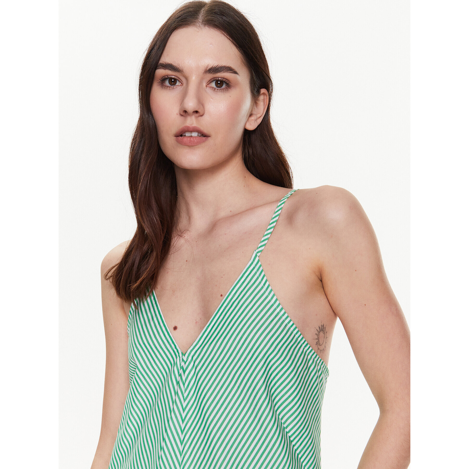 Herskind Лятна рокля Lydon 4787943 Зелен Regular Fit - Pepit.bg