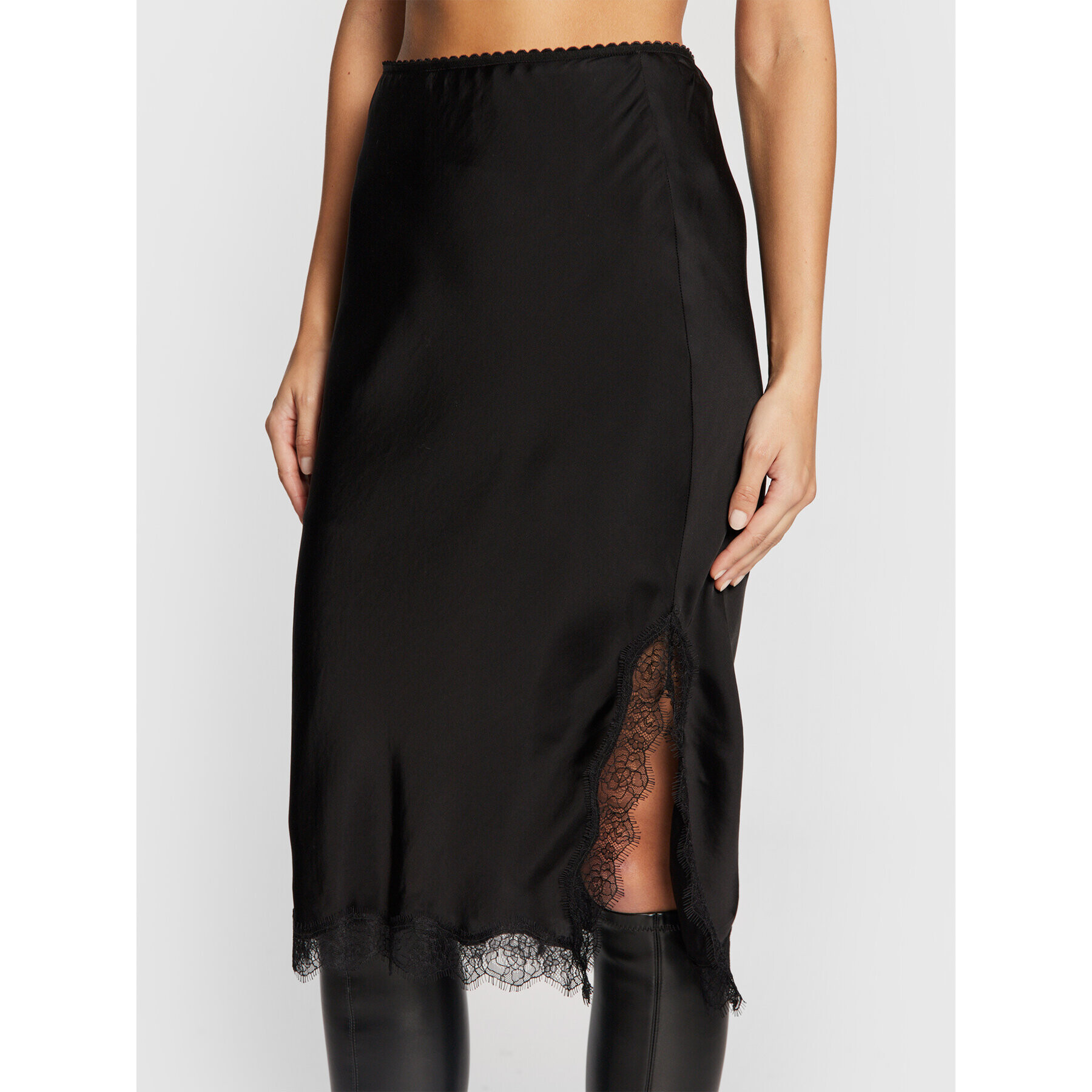 Herskind Миди пола Angel 4625370 Черен Regular Fit - Pepit.bg