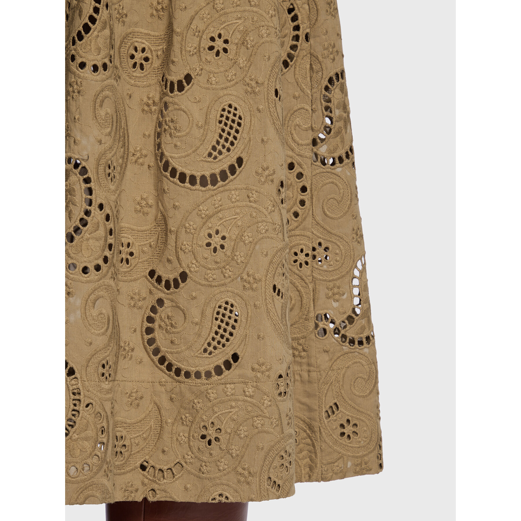 Herskind Миди пола Ingrid 4662831 Кафяв Regular Fit - Pepit.bg