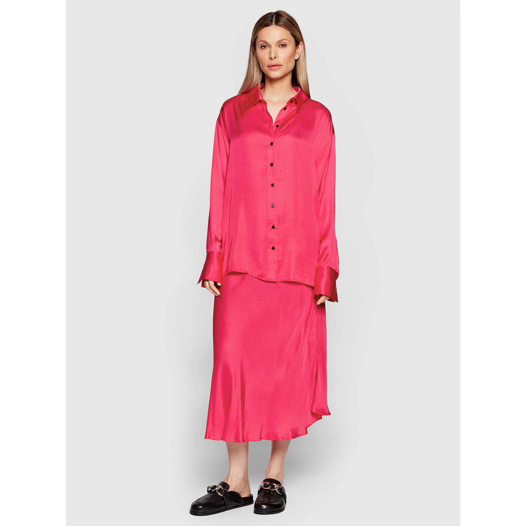 Herskind Миди пола Tween 4434370 Розов Regular Fit - Pepit.bg
